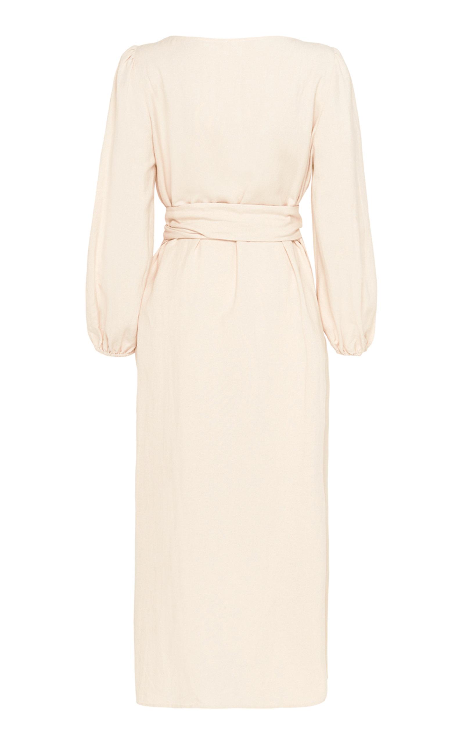 st agni wrap dress
