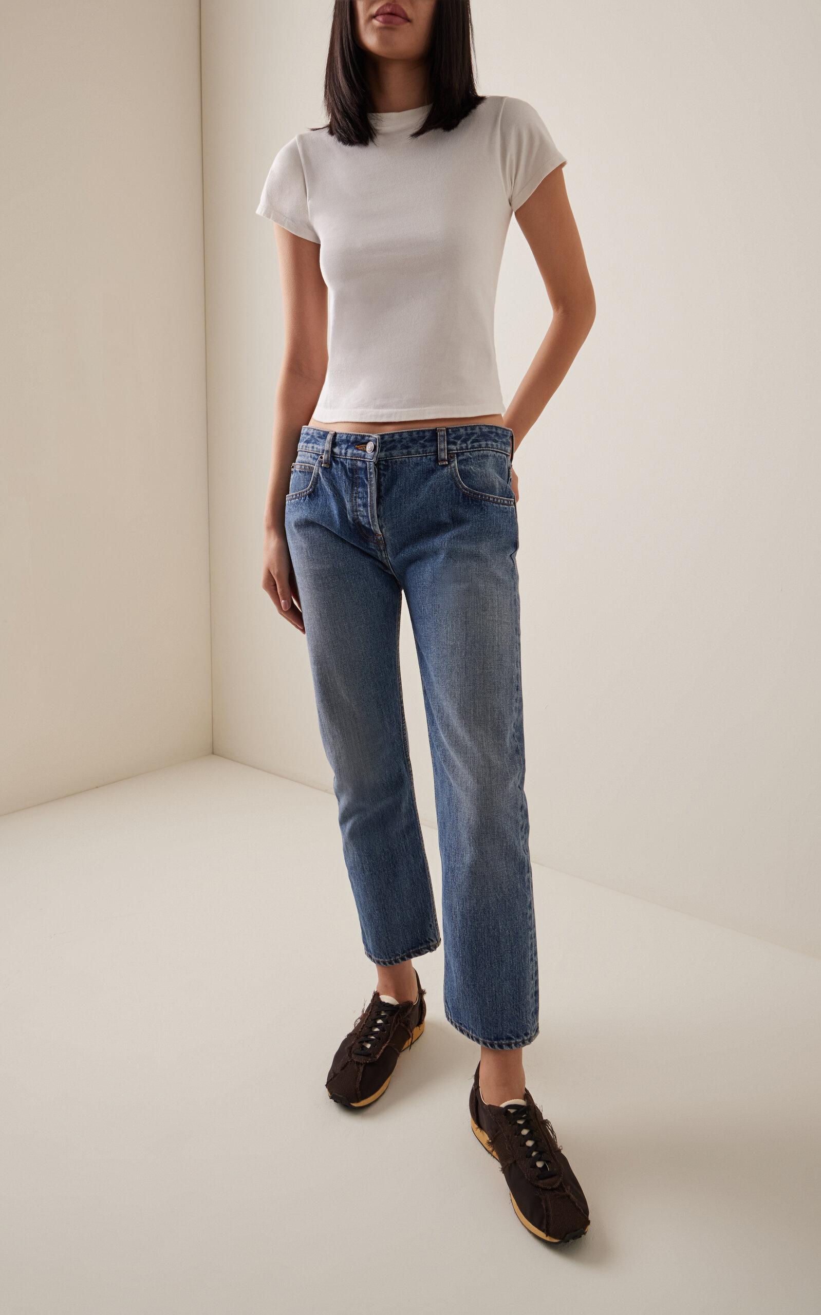 Tシャツ・カットソー THE ROW CEDAR COTTON AND SILK TOP Cedarコットンとシルクのトップス ブラック – The Row