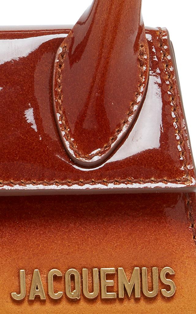 Red Chiquito medium patent-leather handbag, Jacquemus