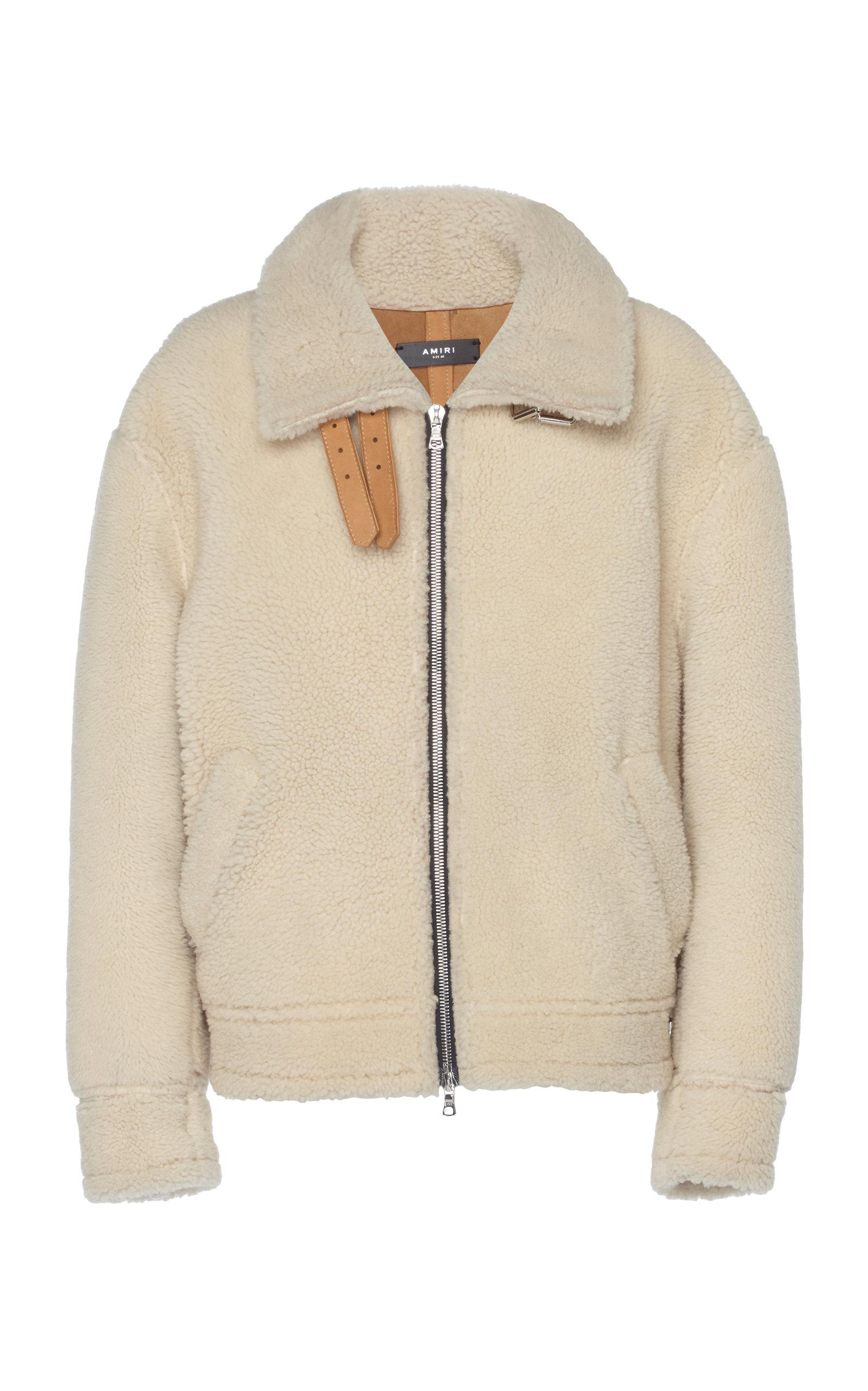 oversized shearling jacket