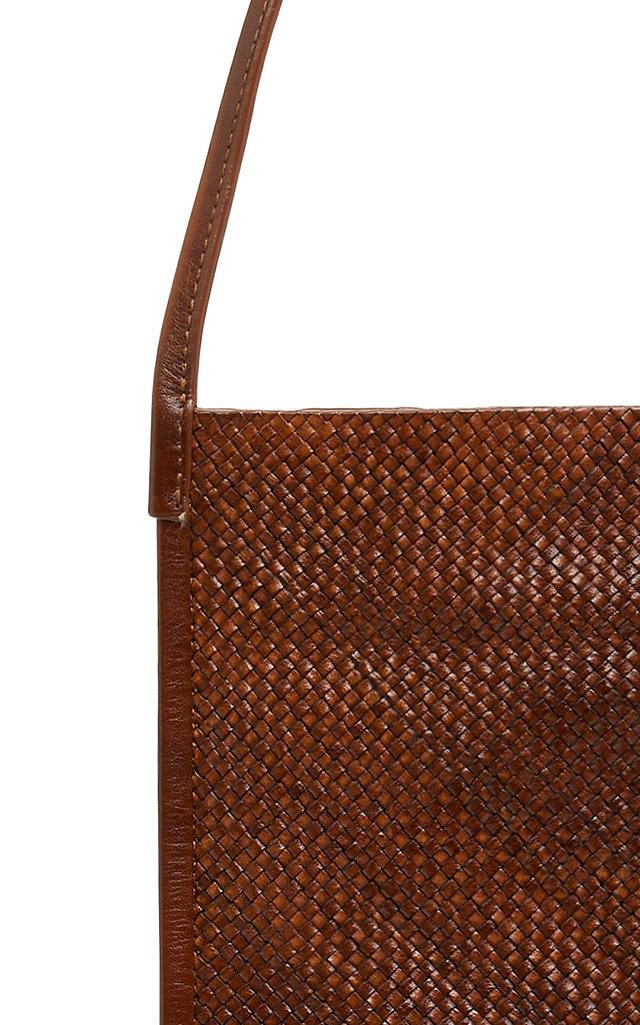 St agni fleur woven purse sale