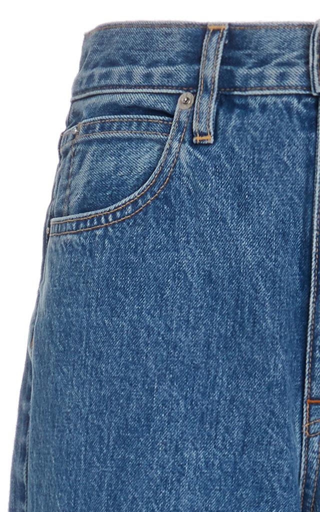 SLVRLAKE Denim Denim Charlotte Rigid High-rise Boot-cut Jeans in 