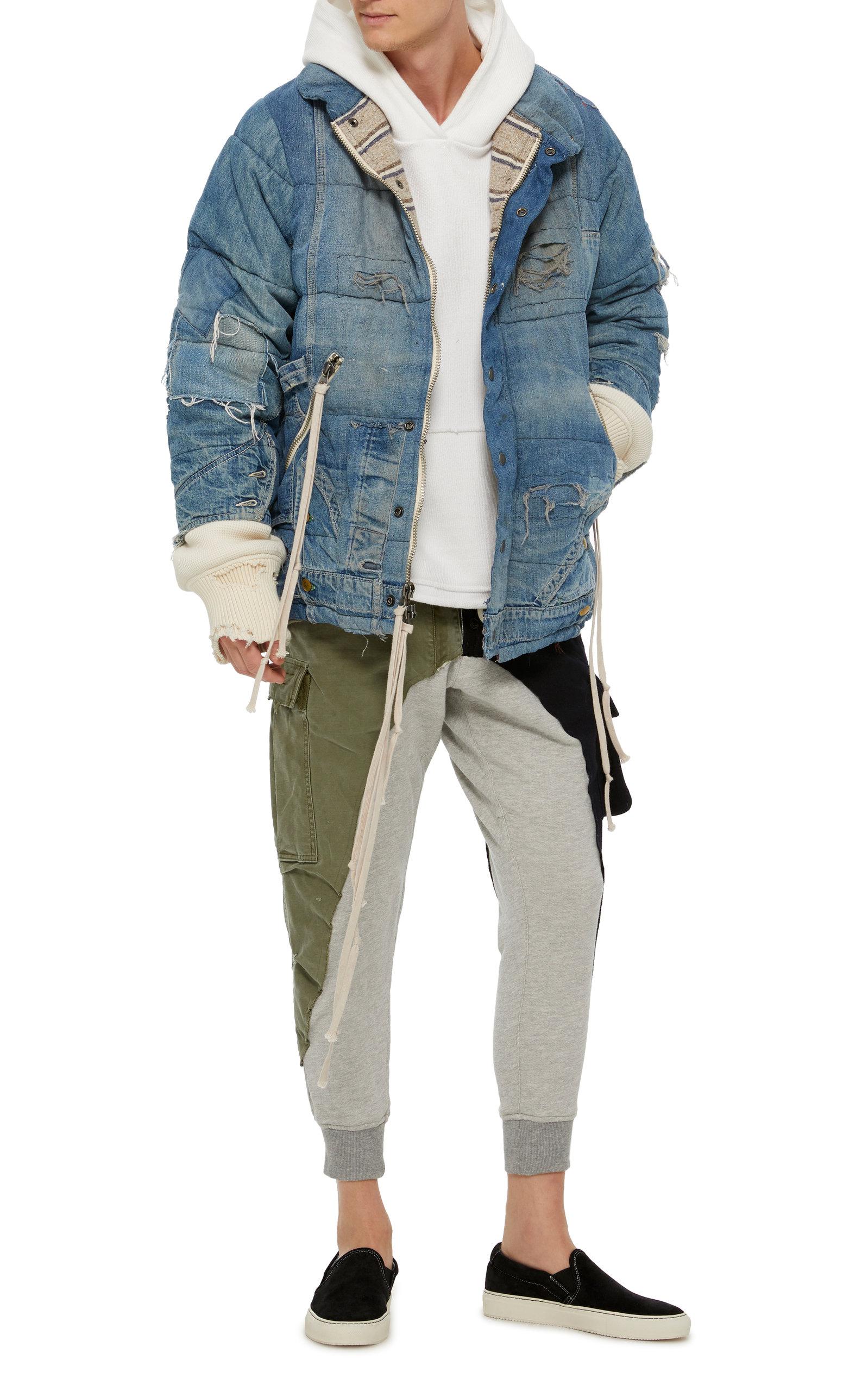 greg lauren denim jacket