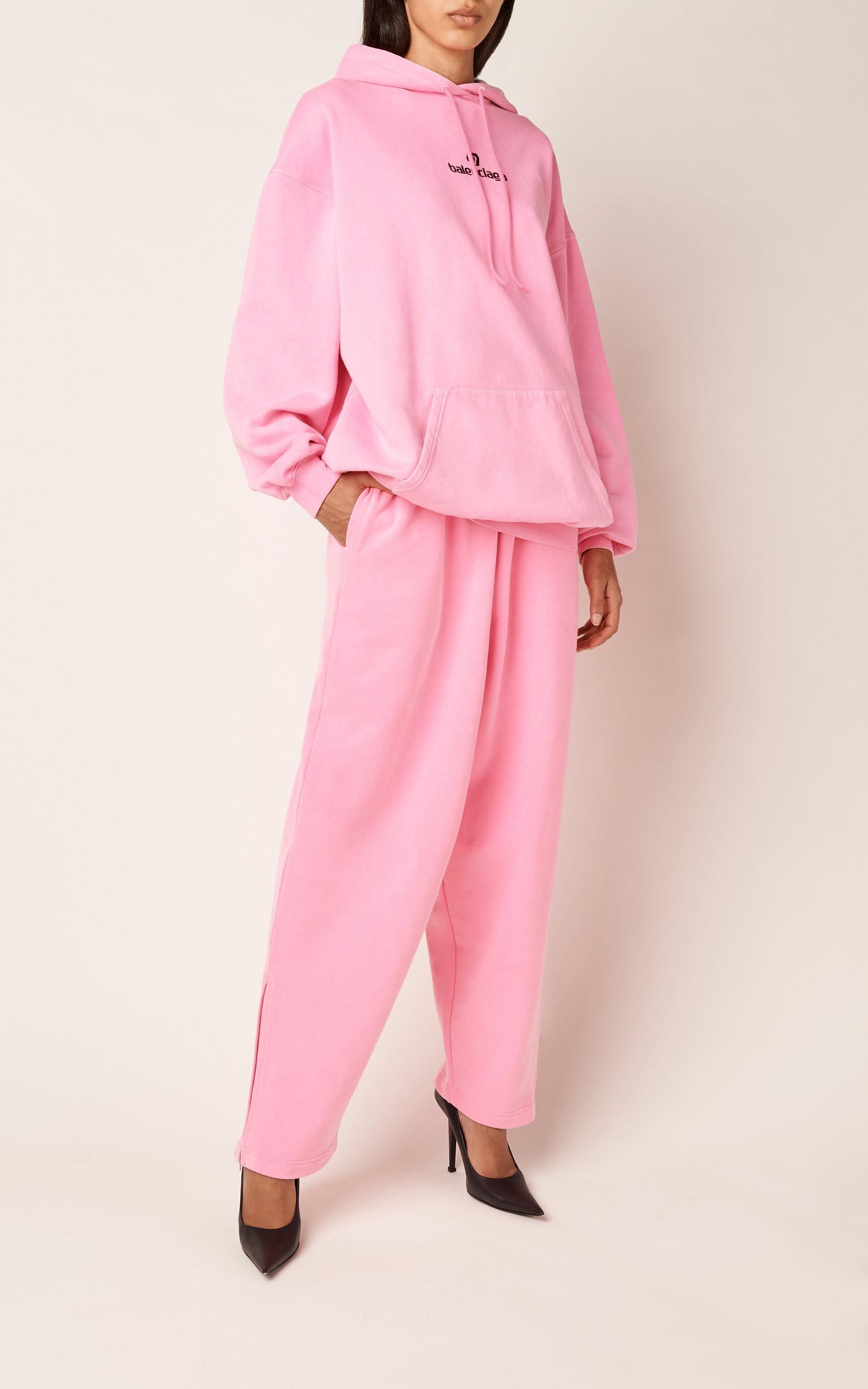 Balenciaga sweatsuit 2025 womens pink