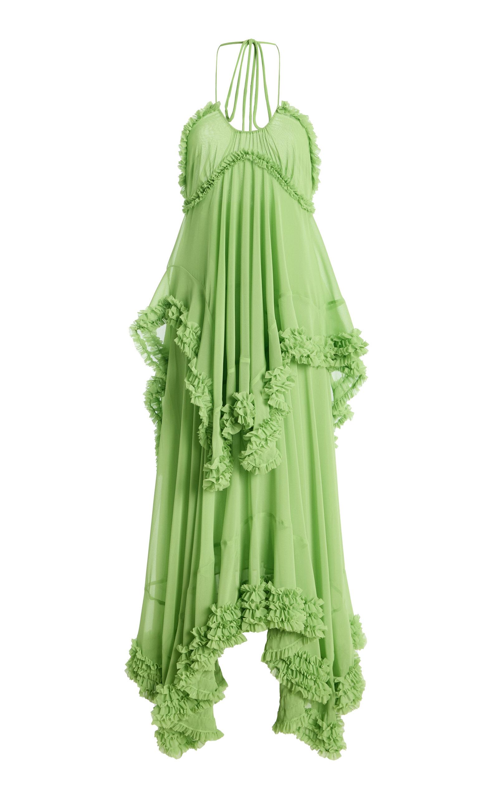 alexis green feather dress Alexis NWT Gracelle Feather Mini Dress in Emerald Green Size M - $223 New With Tags