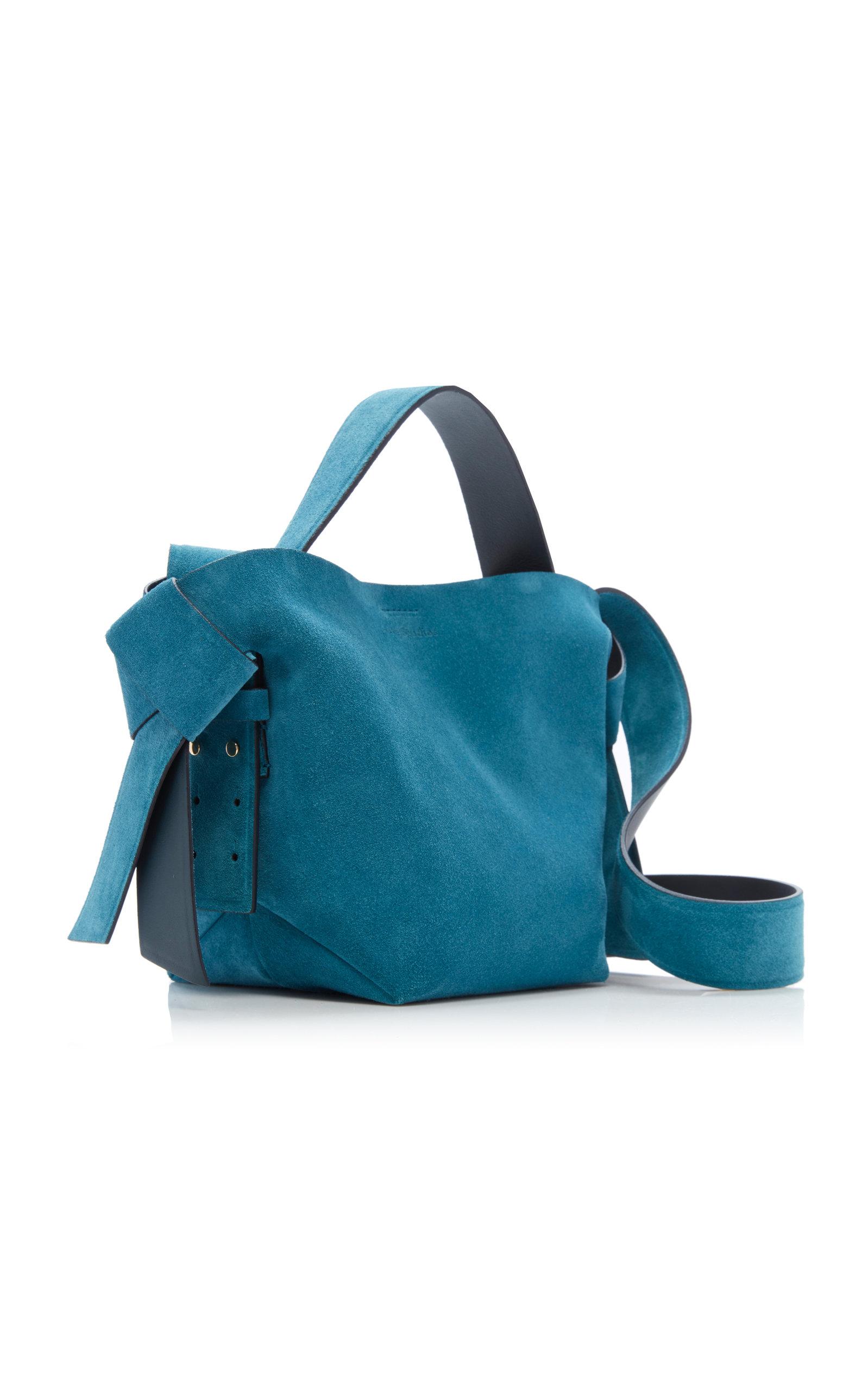 musubi knotted leather shoulder bag