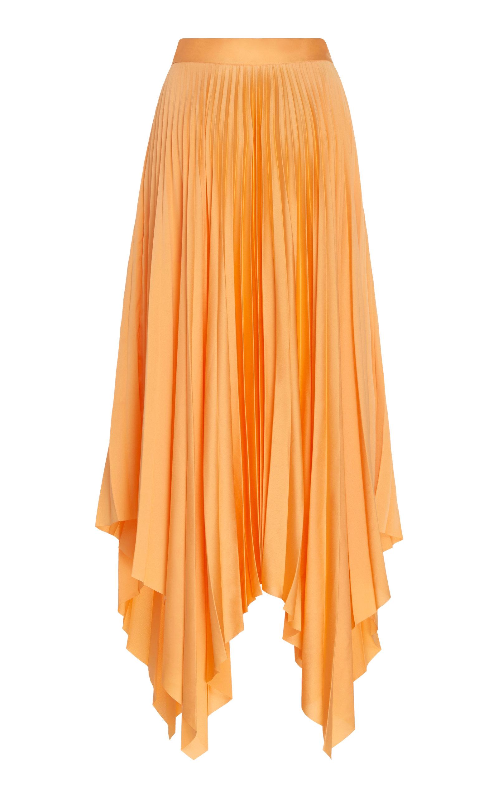 Significant Other Synthetic Eden Assymetrical Skirt in Orange - Lyst