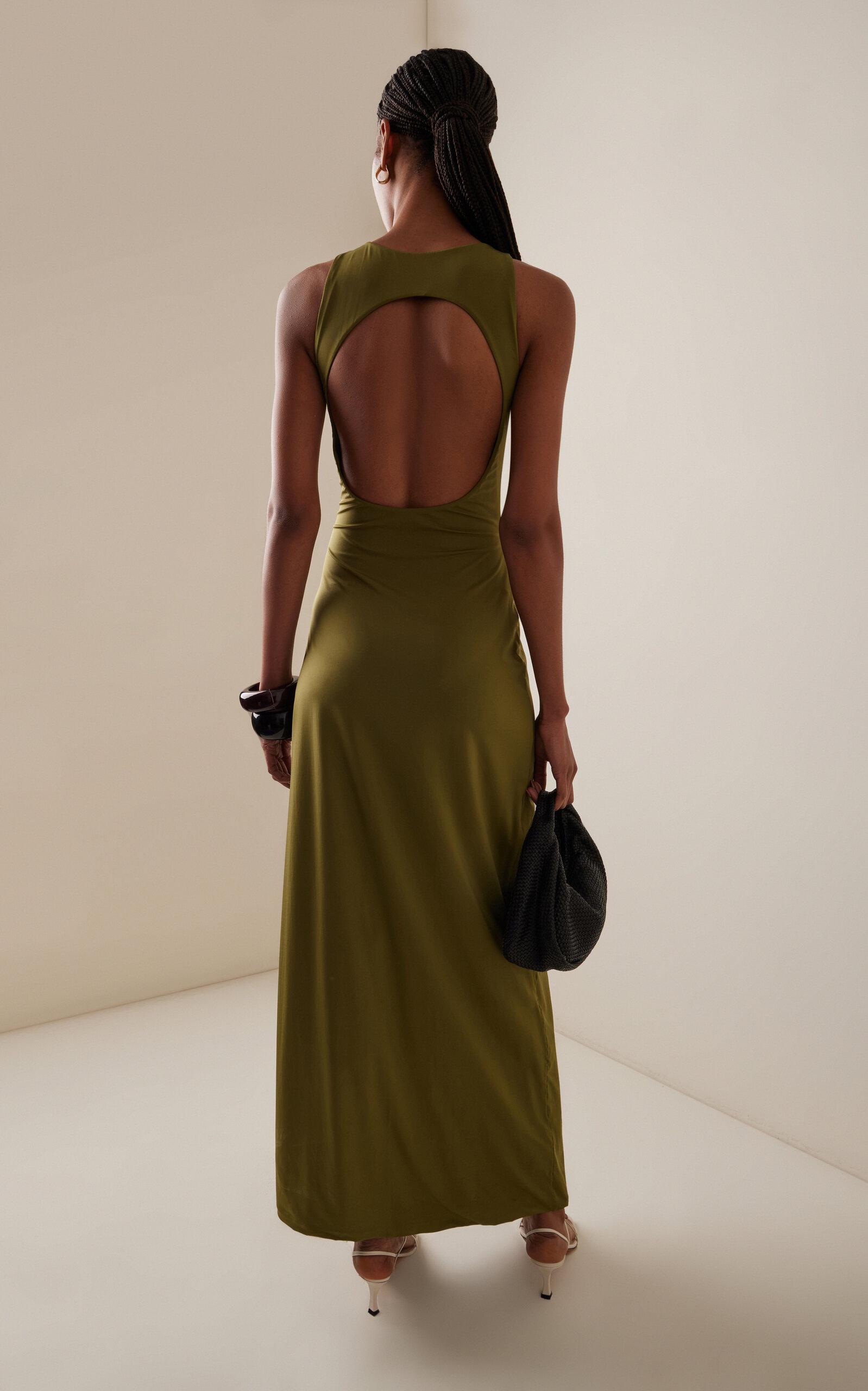 maygel coronel green dress Maygel Coronel Celia Dress Green - BOPF