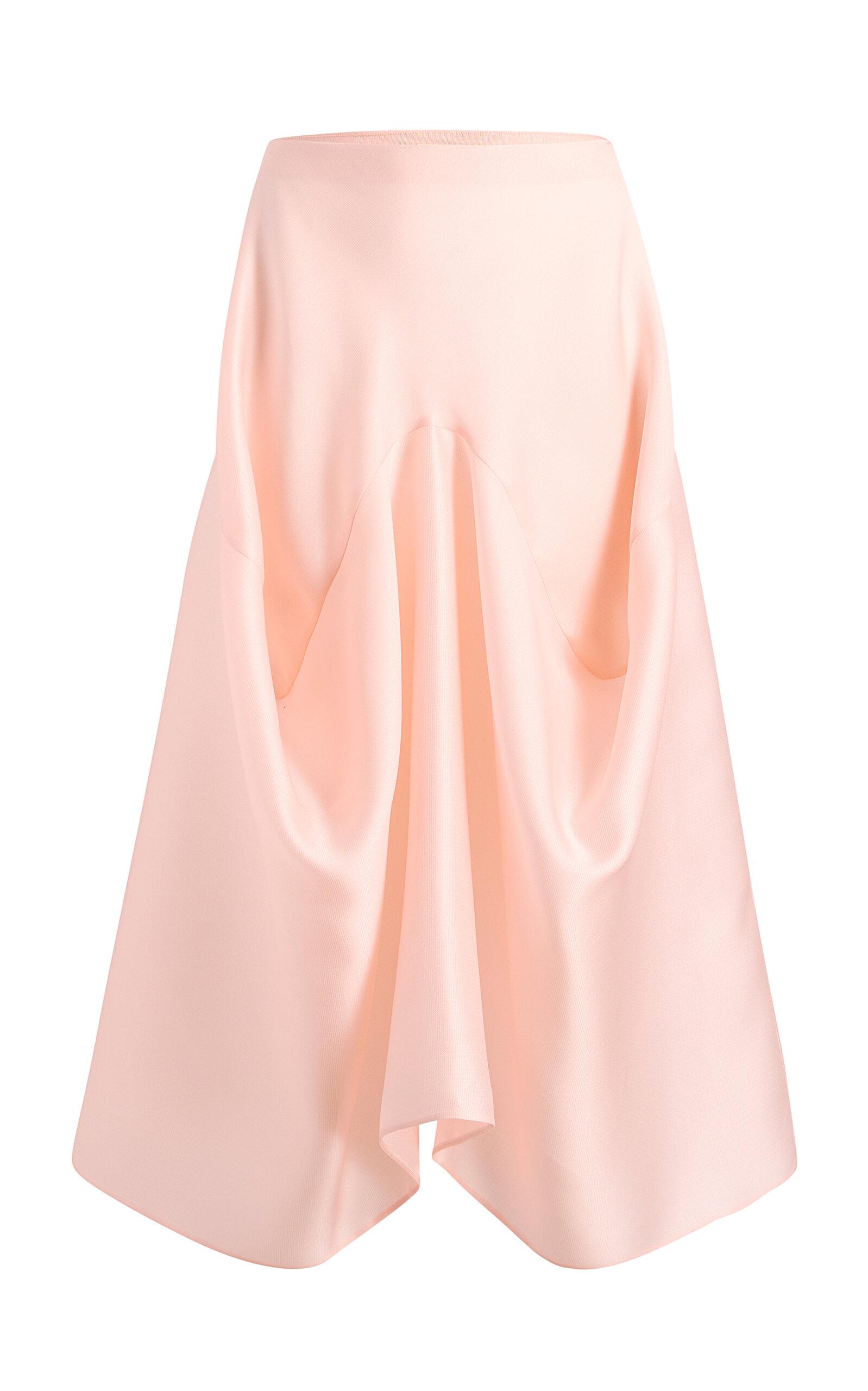 【送料&関税込】Khaite sawyer White Silk Skirt Khaite Sawyer Silk Gazar Midi Skirt | Nordstrom