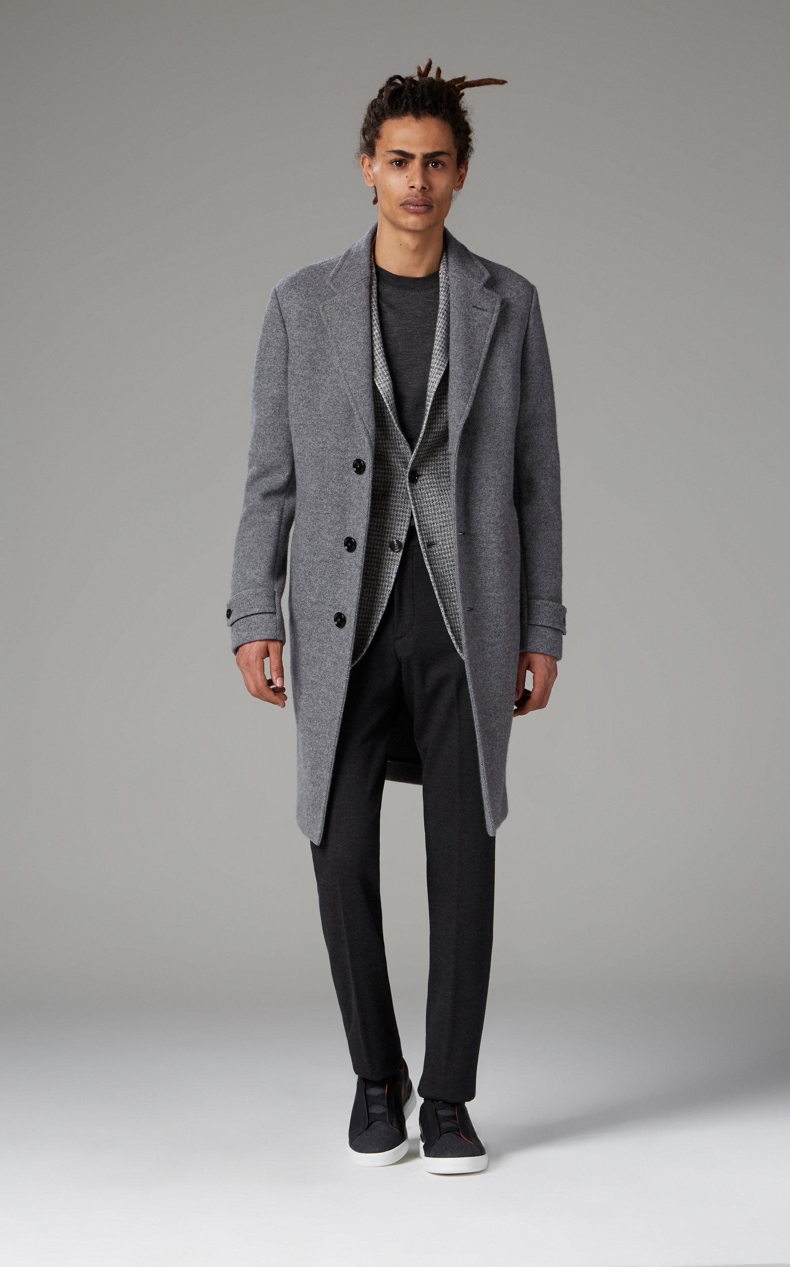 zegna car coat