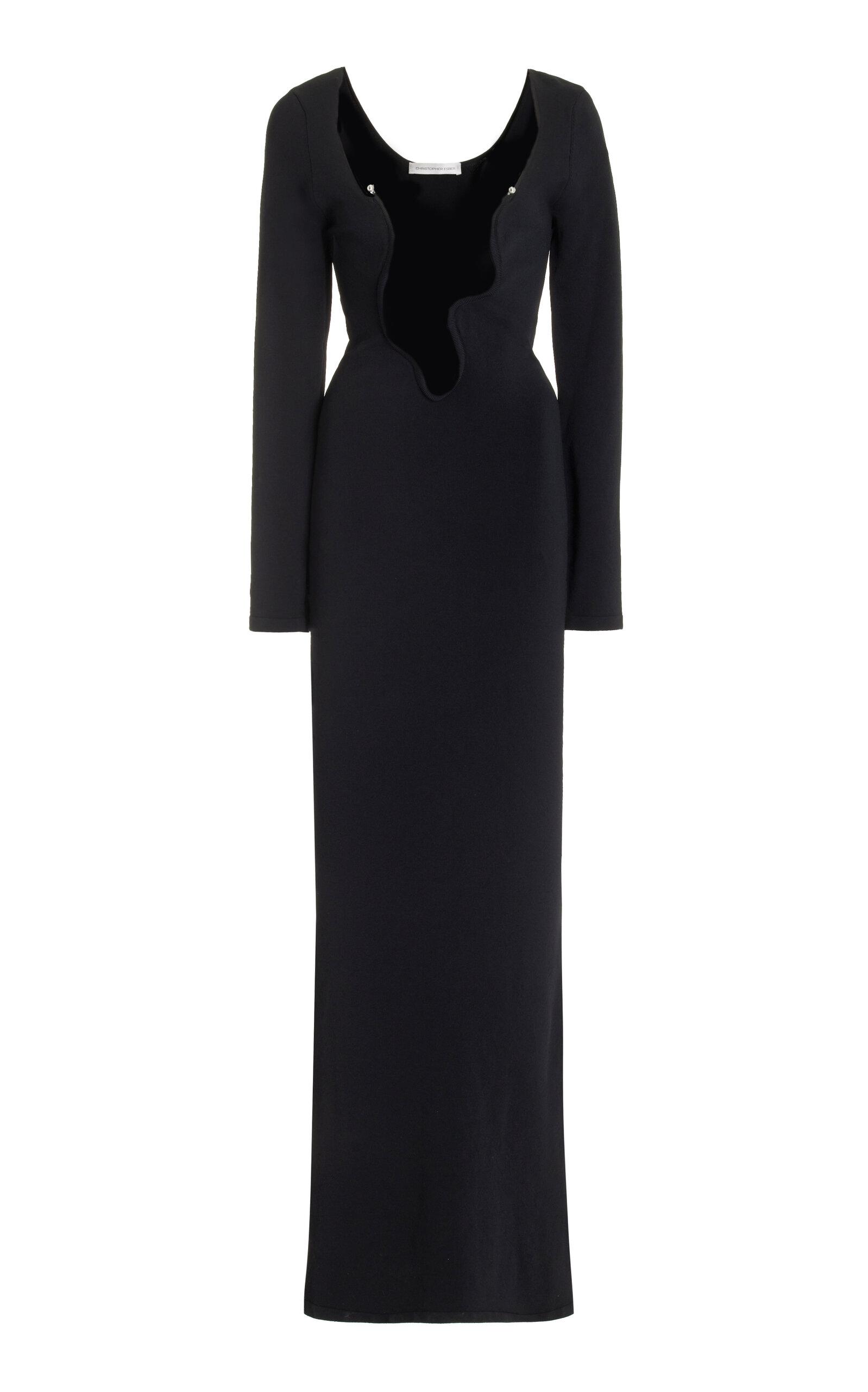 Christopher Esber Salacia Wire Maxi Dress in Black Lyst