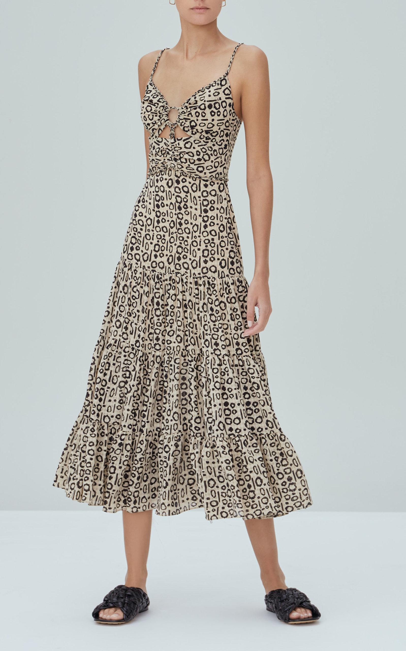 alexis callie midi dress