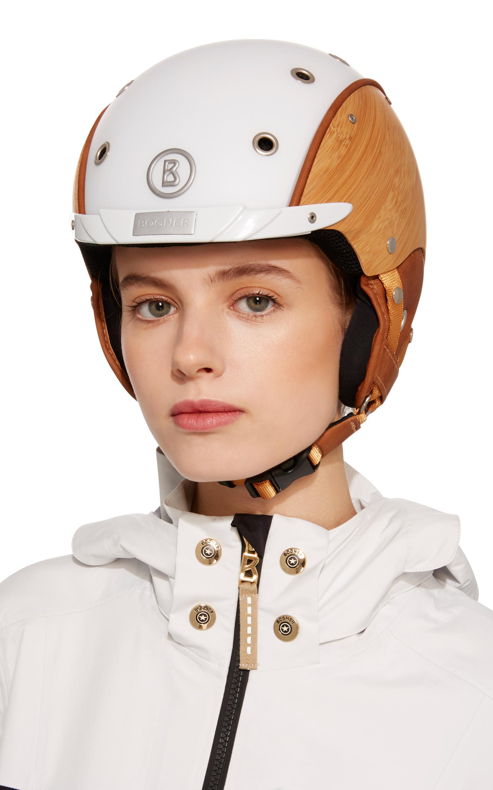 Bogner Bamboo Ski Helmet in White | Lyst