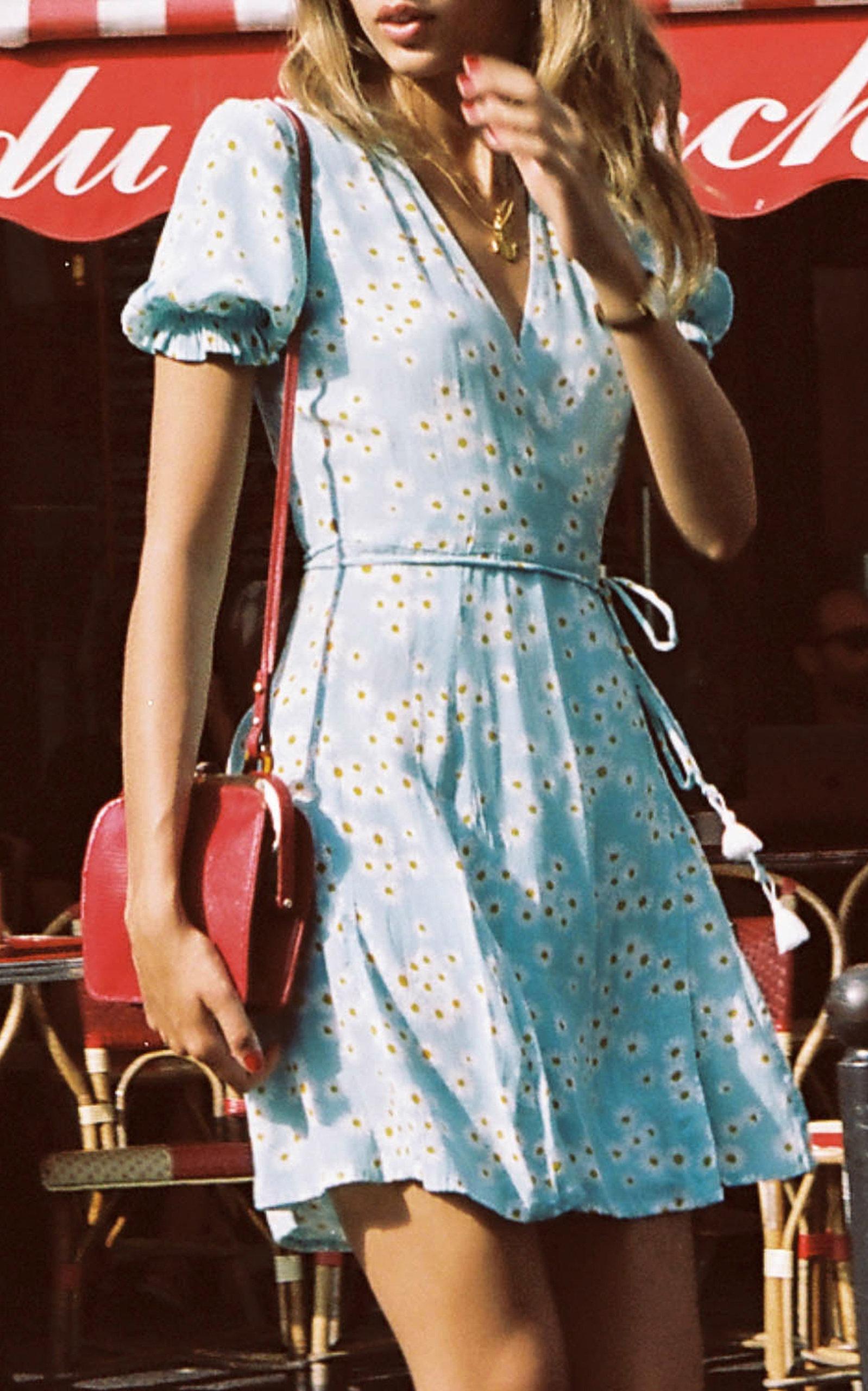 faithfull the brand mira wrap dress