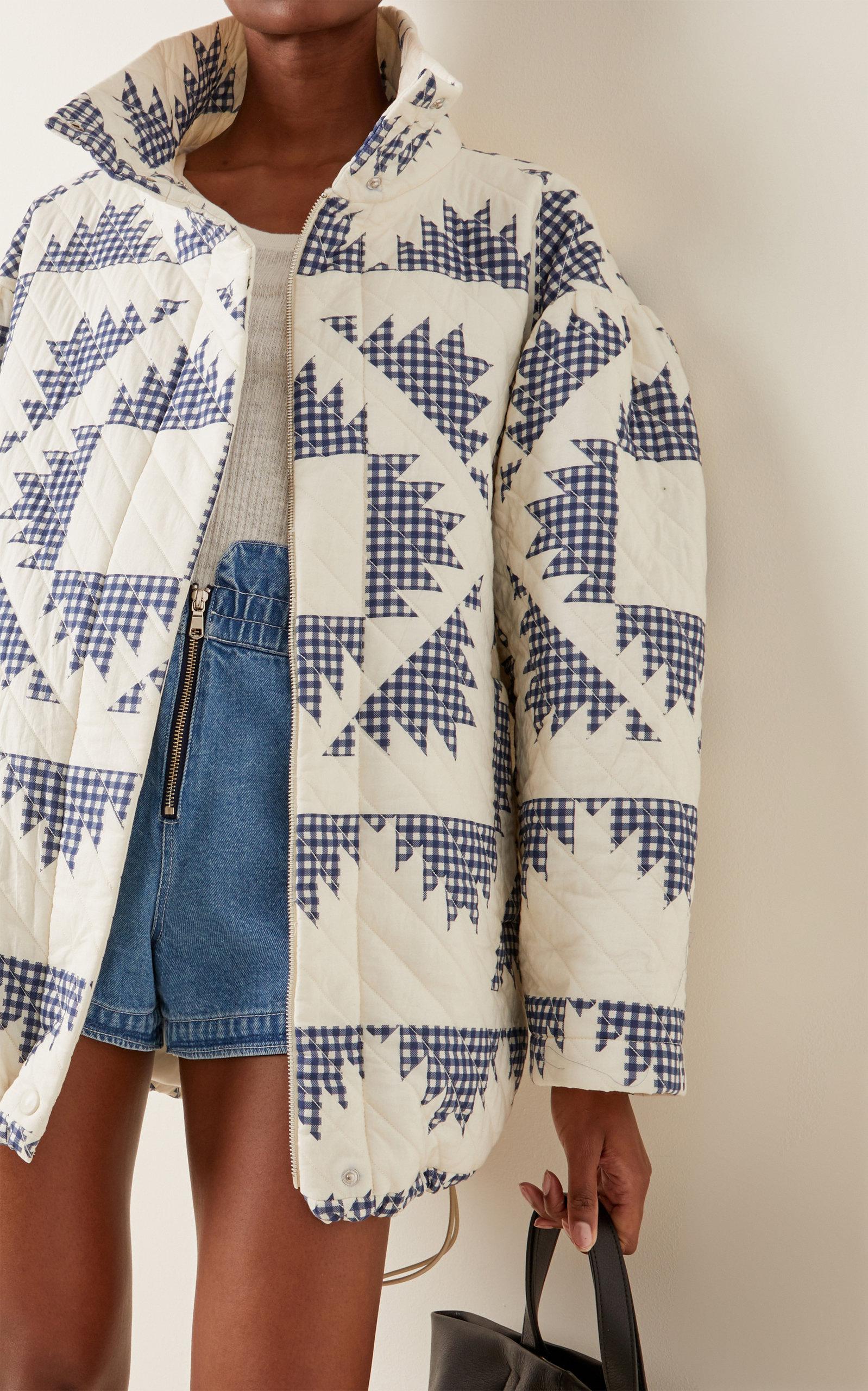 Sea Gloucester Gingham-patterned Cotton 