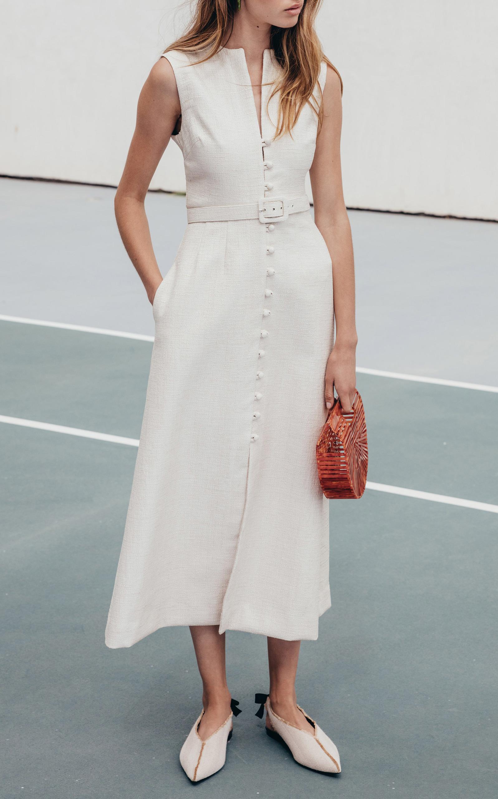 cult gaia dress white