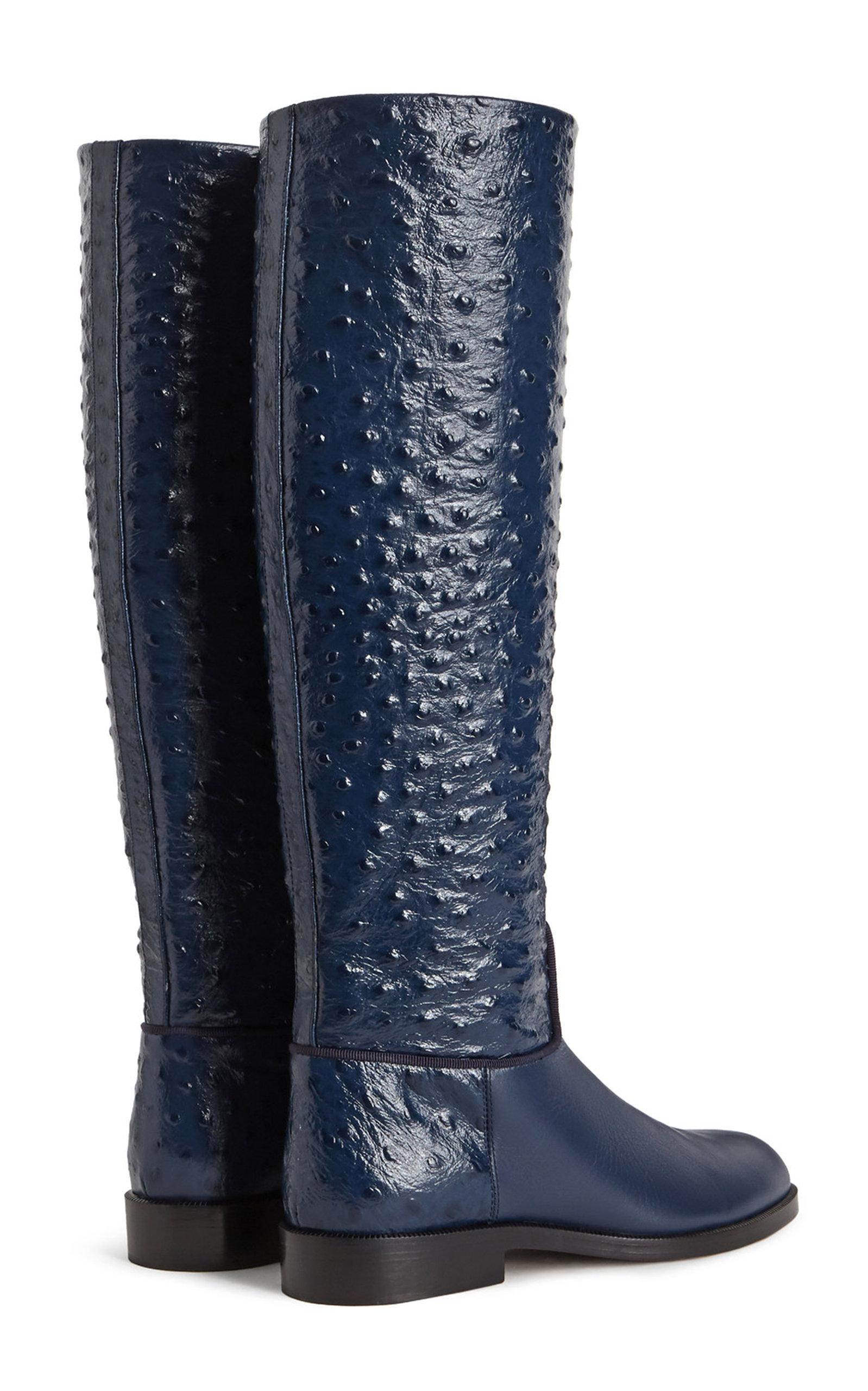 navy riding boots