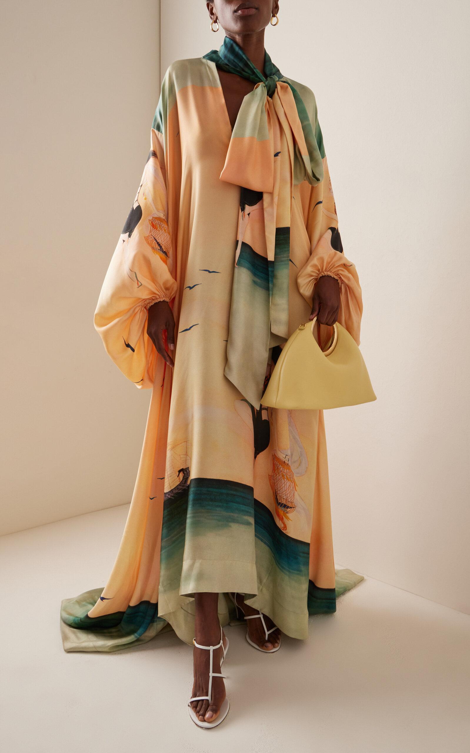 zimmermann silk billow dress Zimmermann Luna Silk Maxi Dress