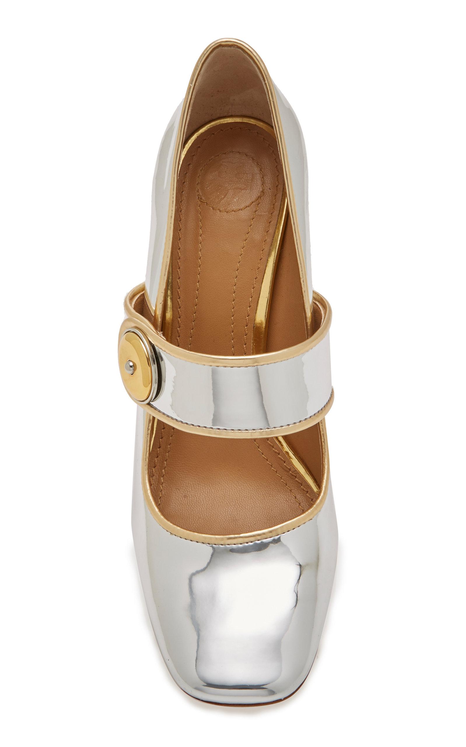 Madison Metallic Mary Jane Pumps 