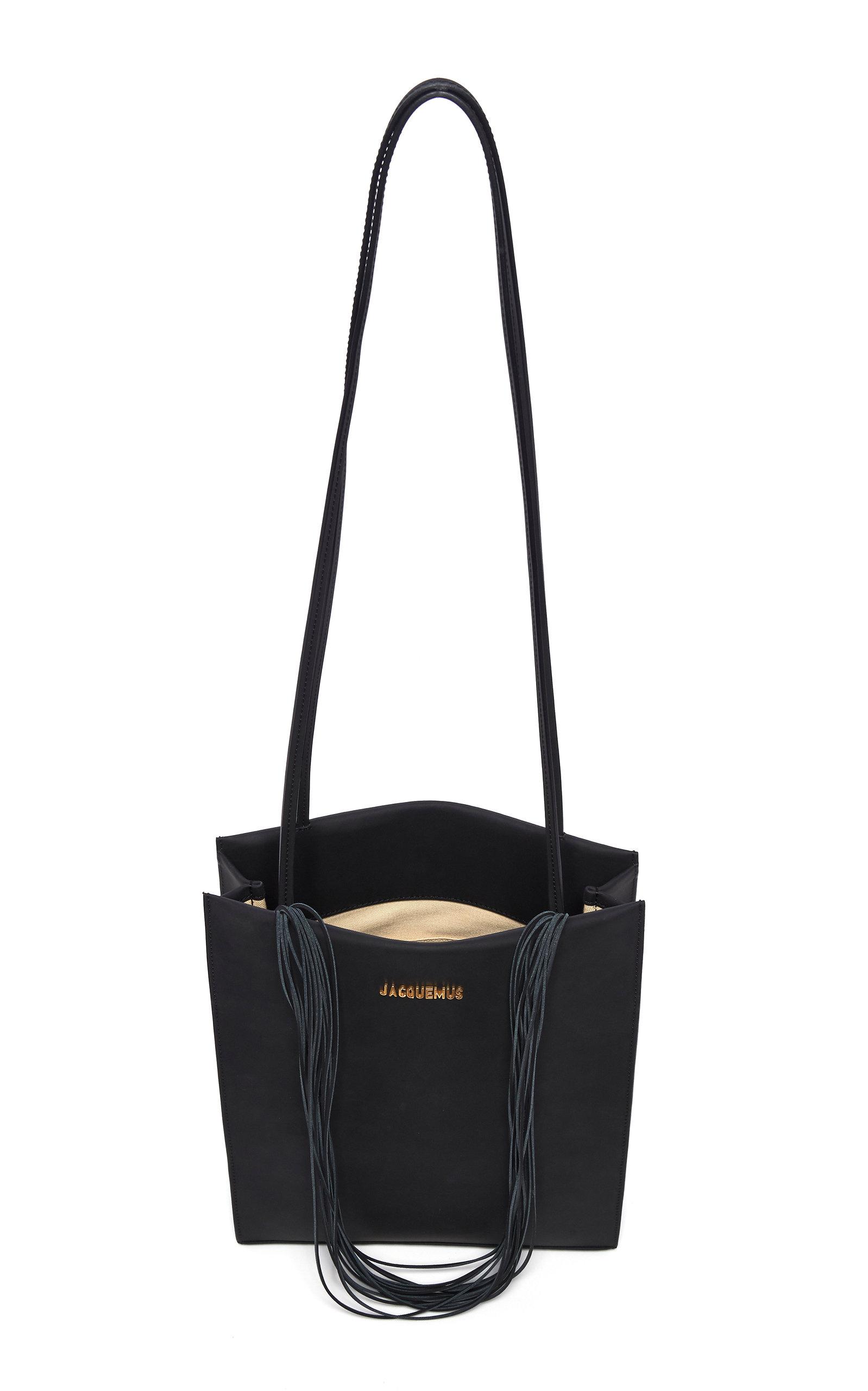 Jacquemus Le A4 Leather Tote in Black Lyst Australia