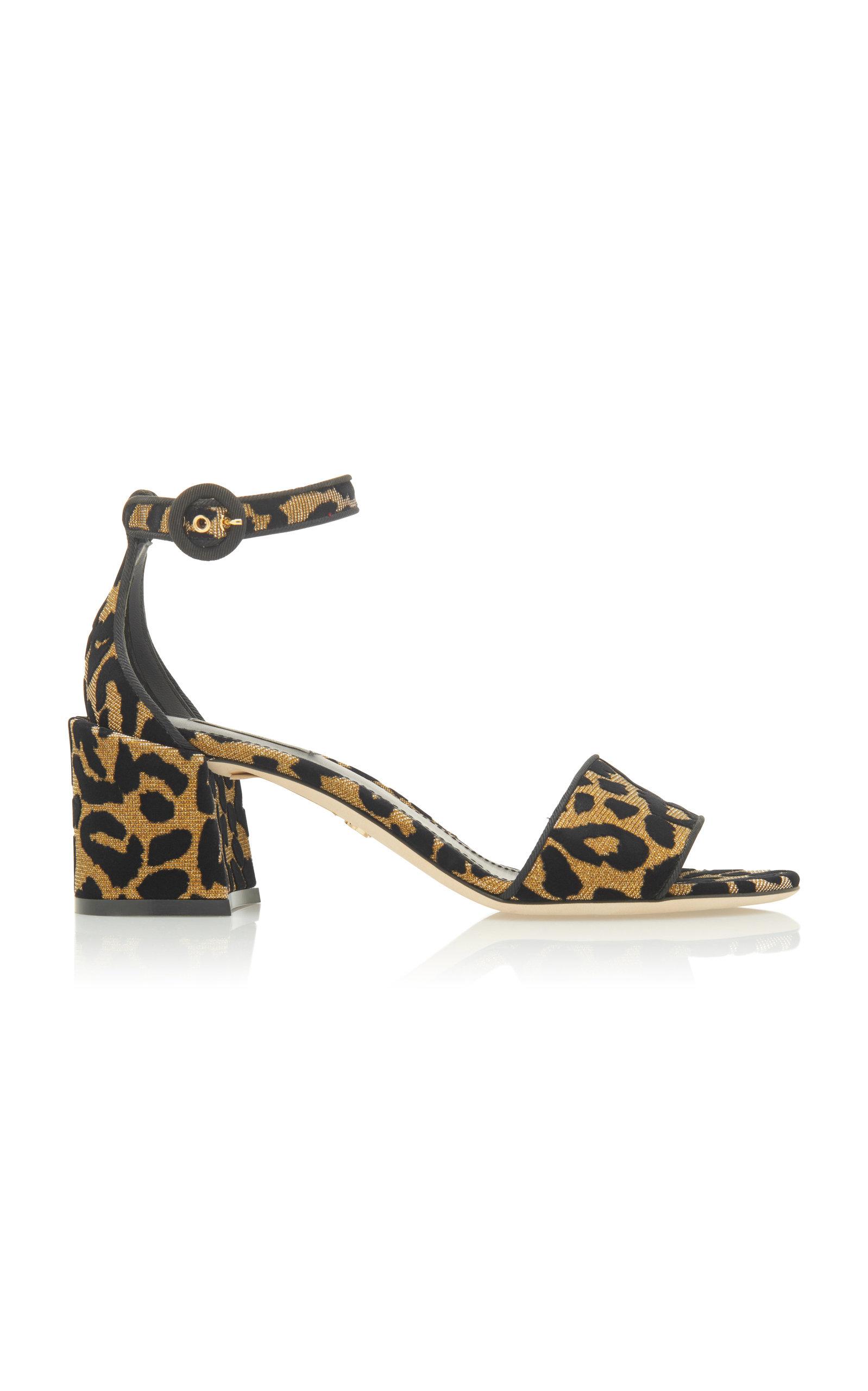 dolce and gabbana leopard slides