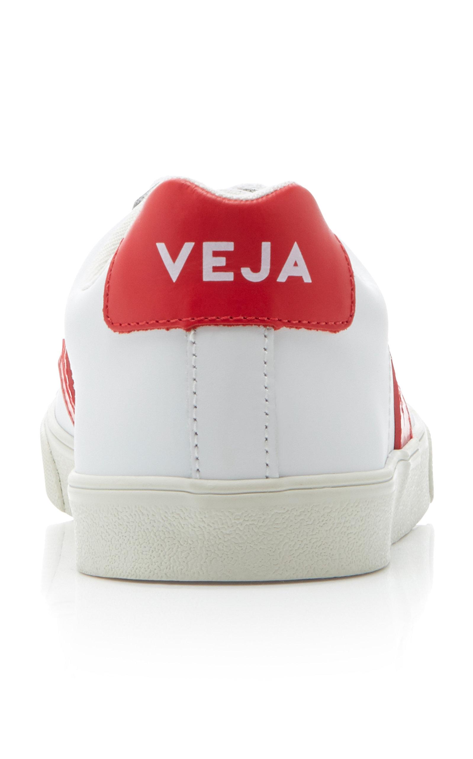 Veja Esplar Two-tone Leather Sneakers in White - Lyst