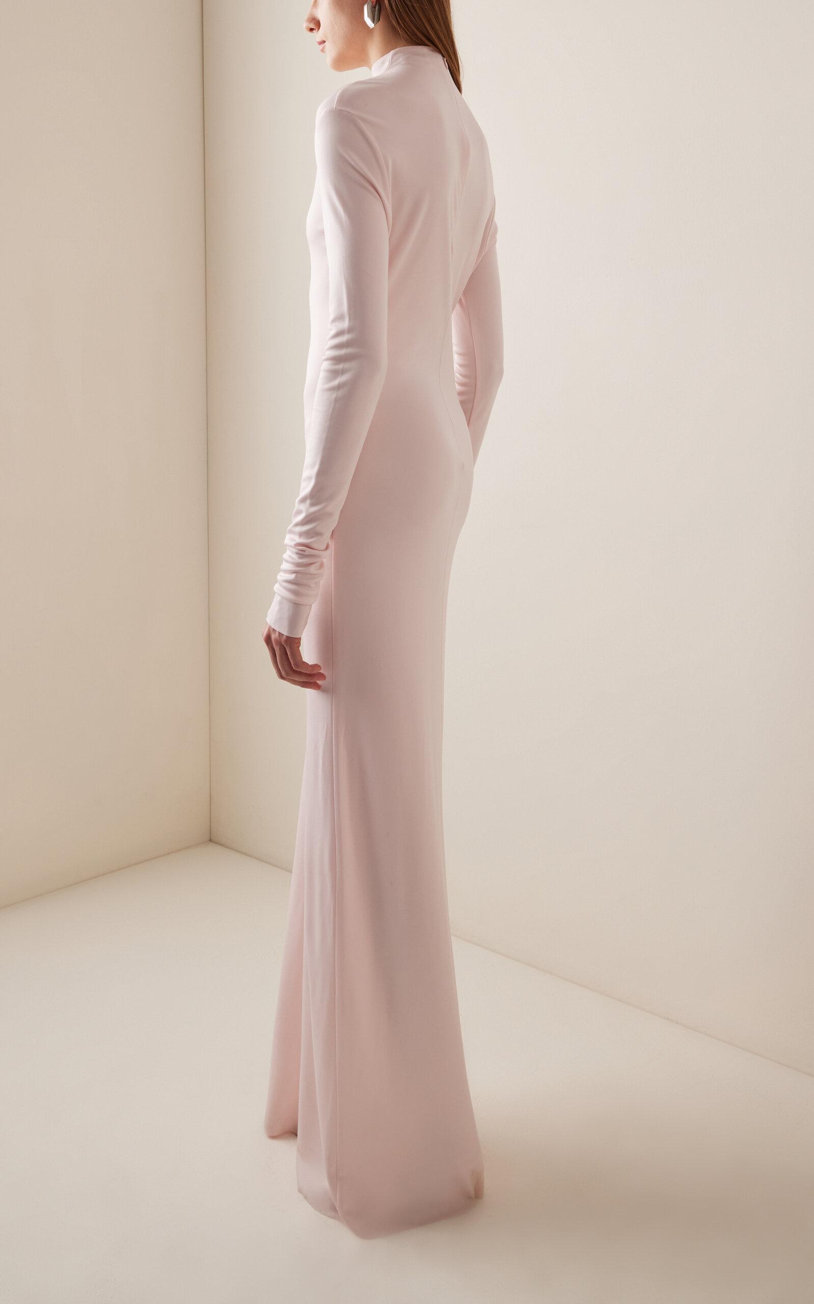【送料&関税込】Khaite Norla Dress Norla jersey maxi dress in pink - Khaite | Mytheresa