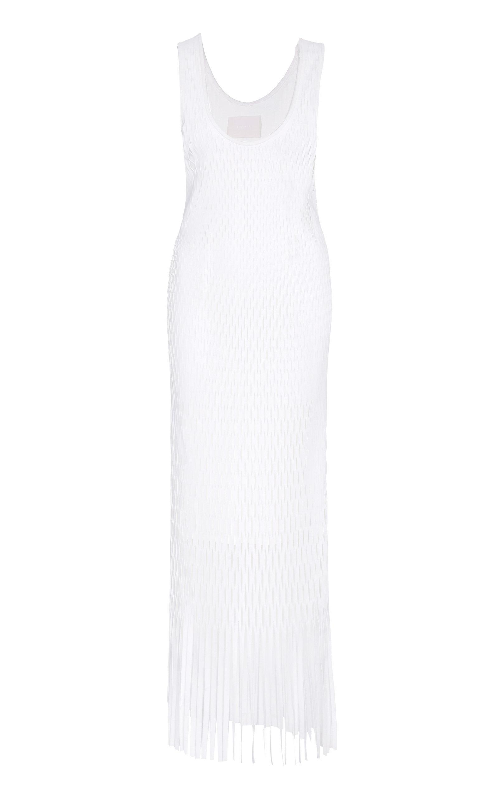 dion lee x ray sheath dress