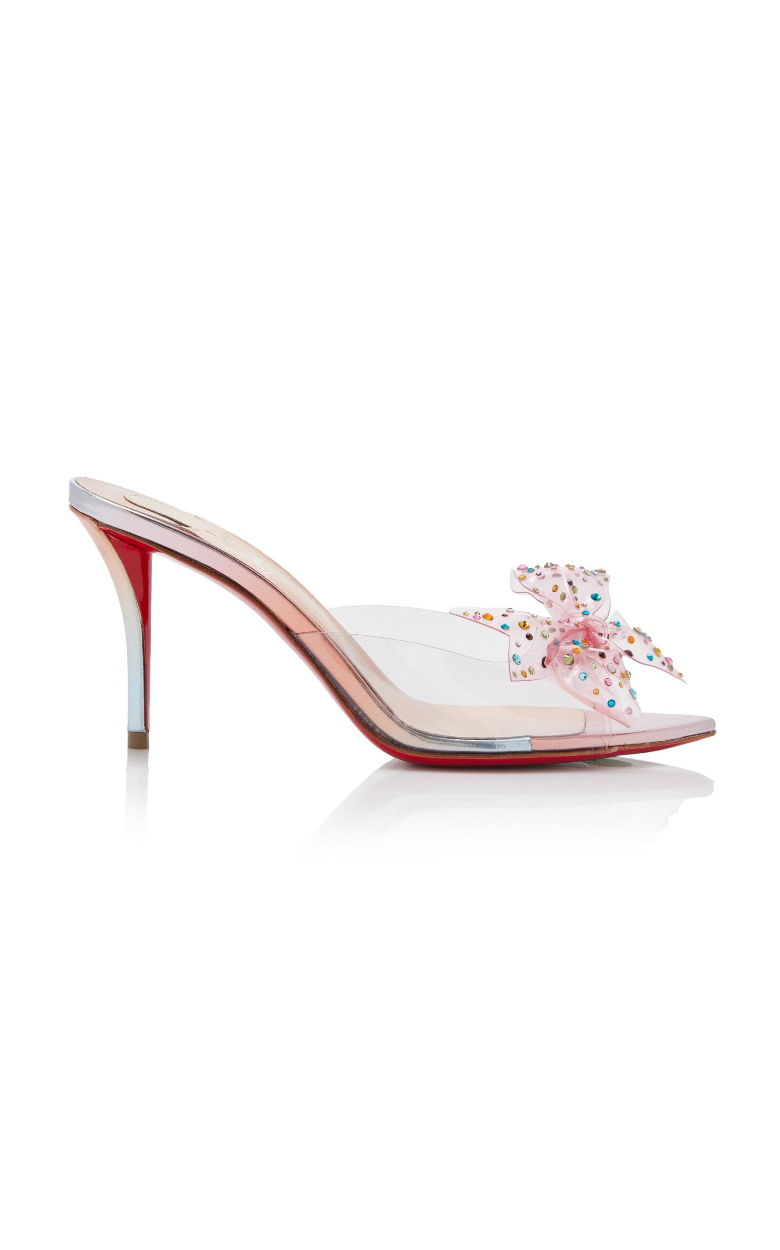 Christian Louboutin Aqua Strass 80mm Crystal-embellished Pvc