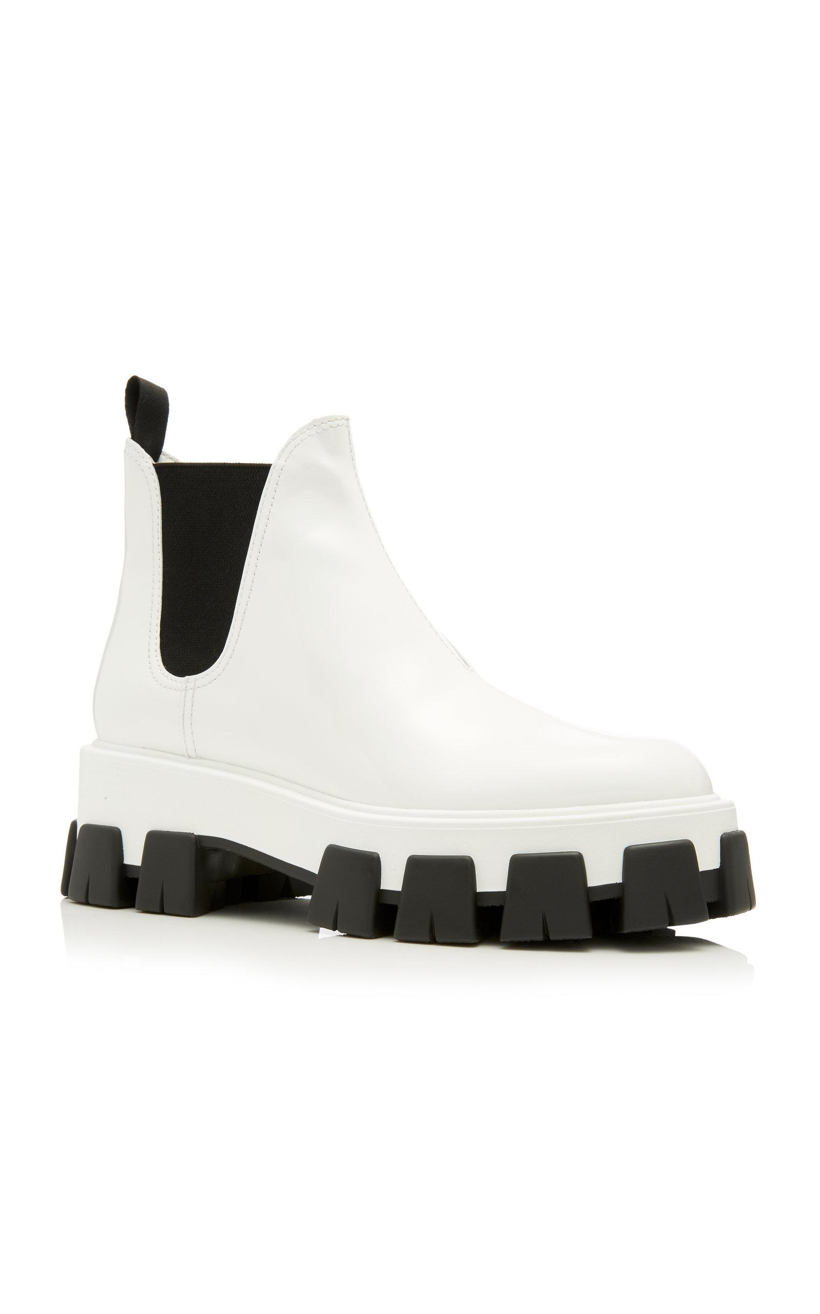 prada patent boot