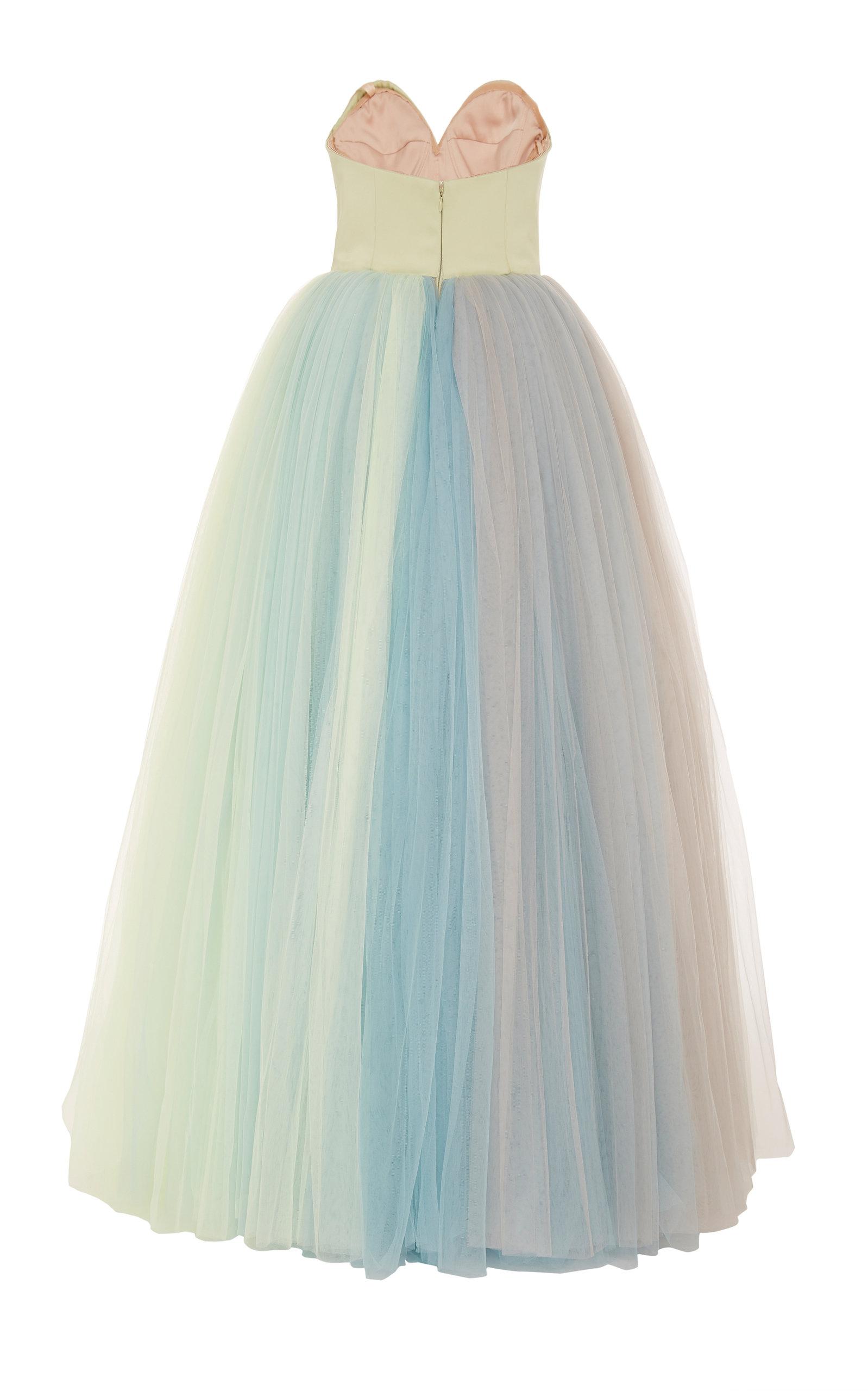 Viktor Rolf Rainbow Tulle Gown In Green Lyst Viktor Rolf Rainbow Tulle Gown In Green Lyst