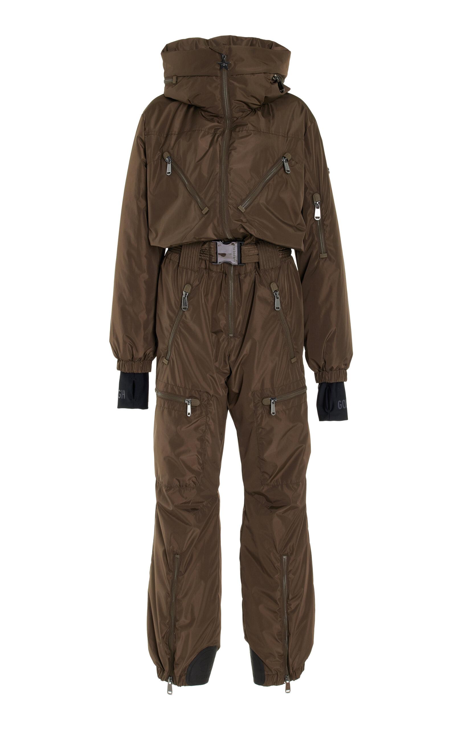 Goldbergh Discover Ski Suit in Brown Lyst