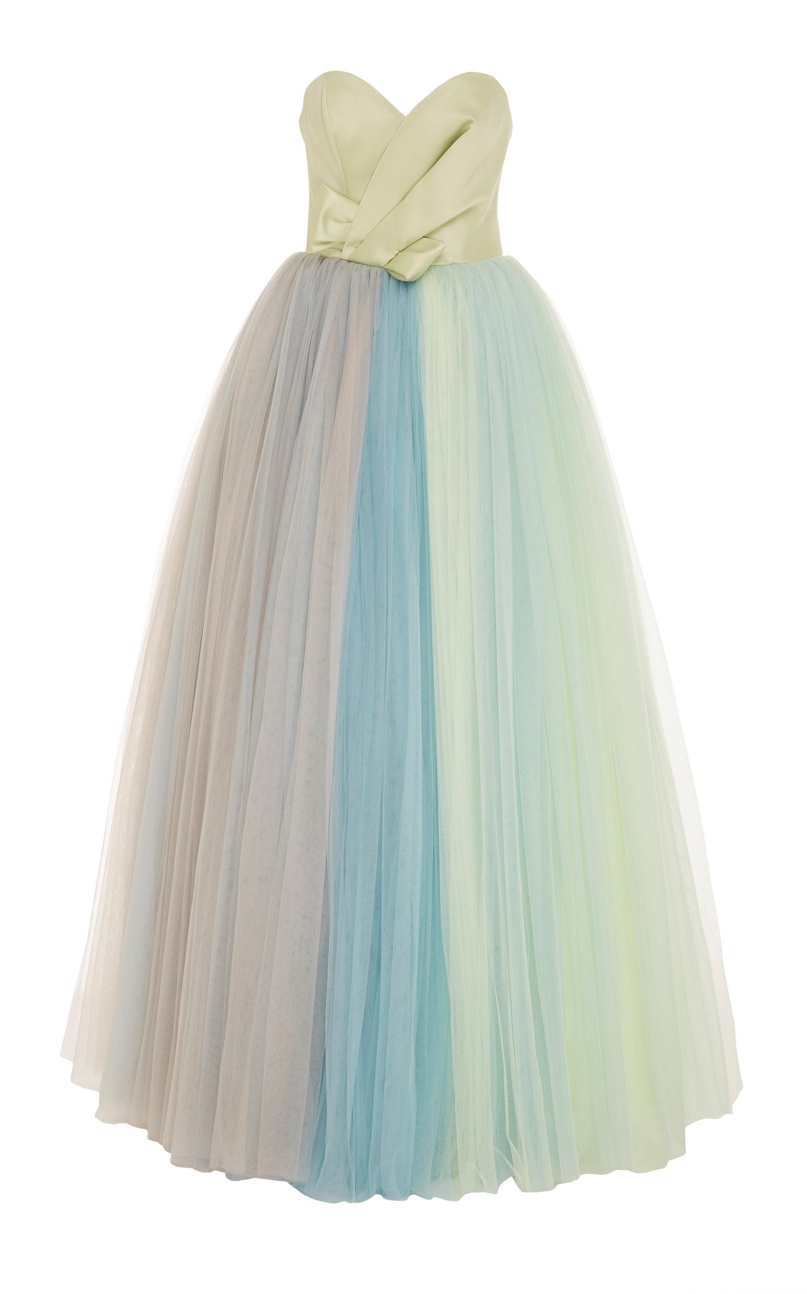 Viktor Rolf Rainbow Tulle Gown In Green Lyst Viktor Rolf Rainbow Tulle Gown In Green Lyst