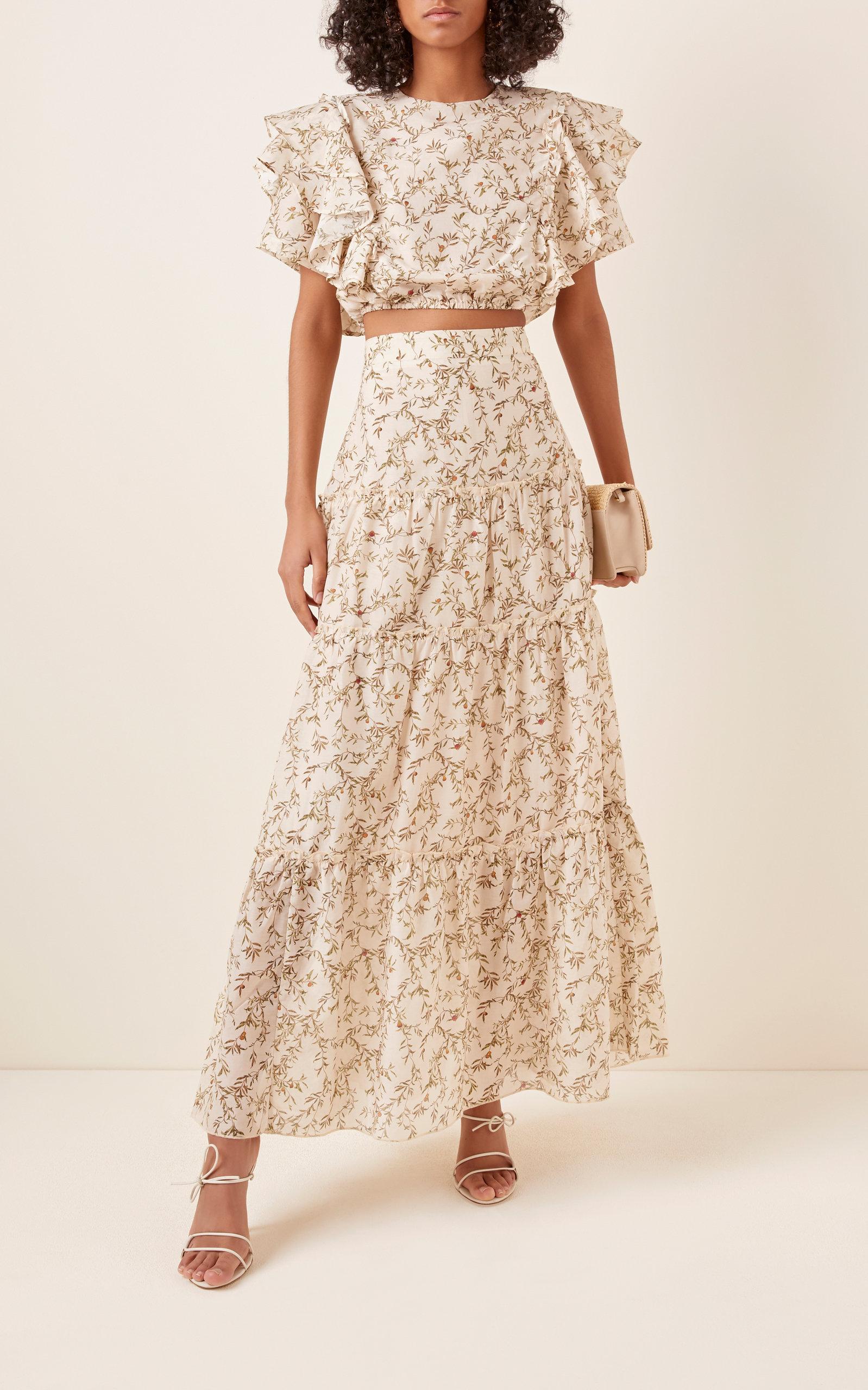 Sir. The Label Silk Annalie Cropped 