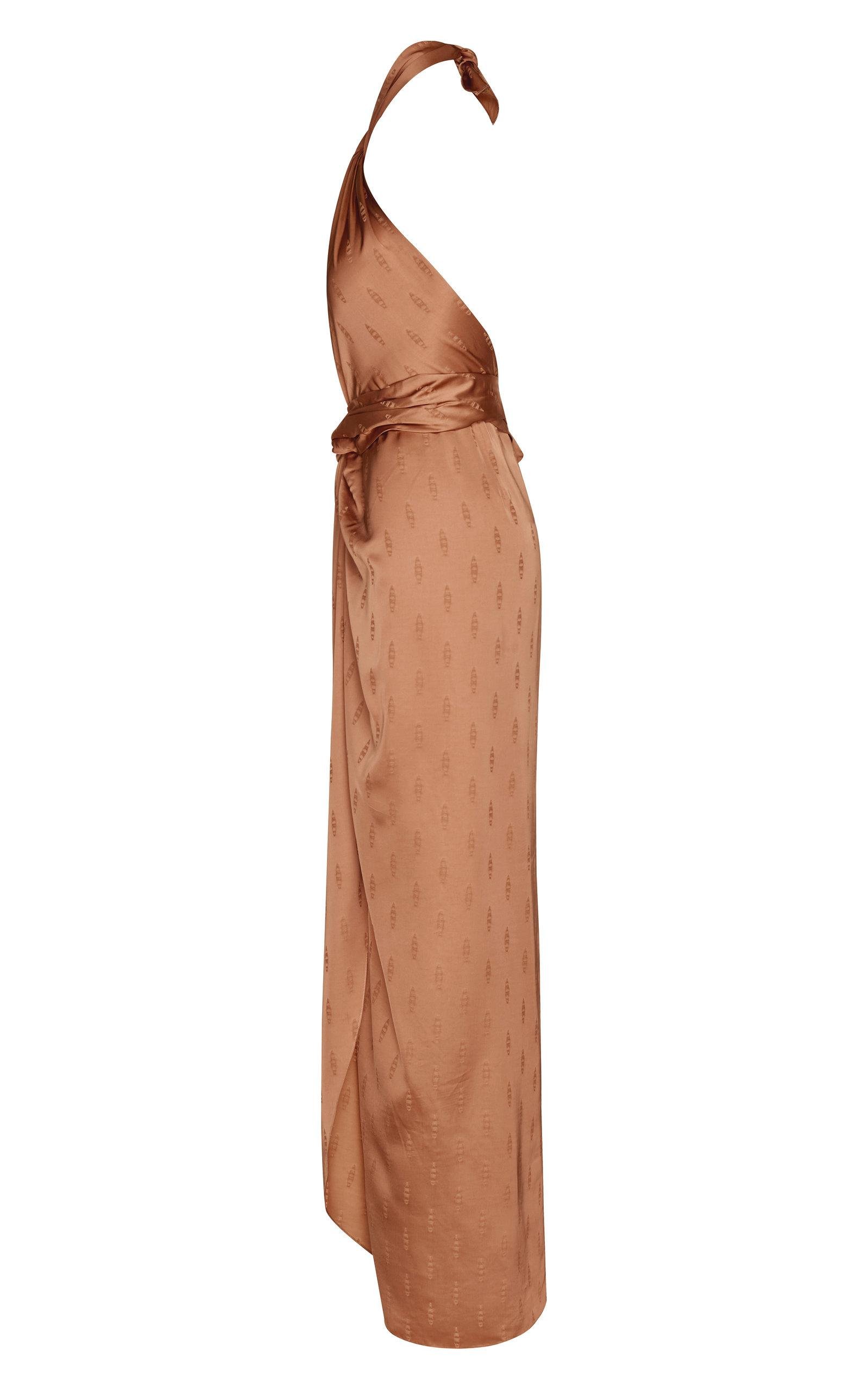 Johanna Ortiz Vastness Of The Sea Maxi Dress in Natural | Lyst