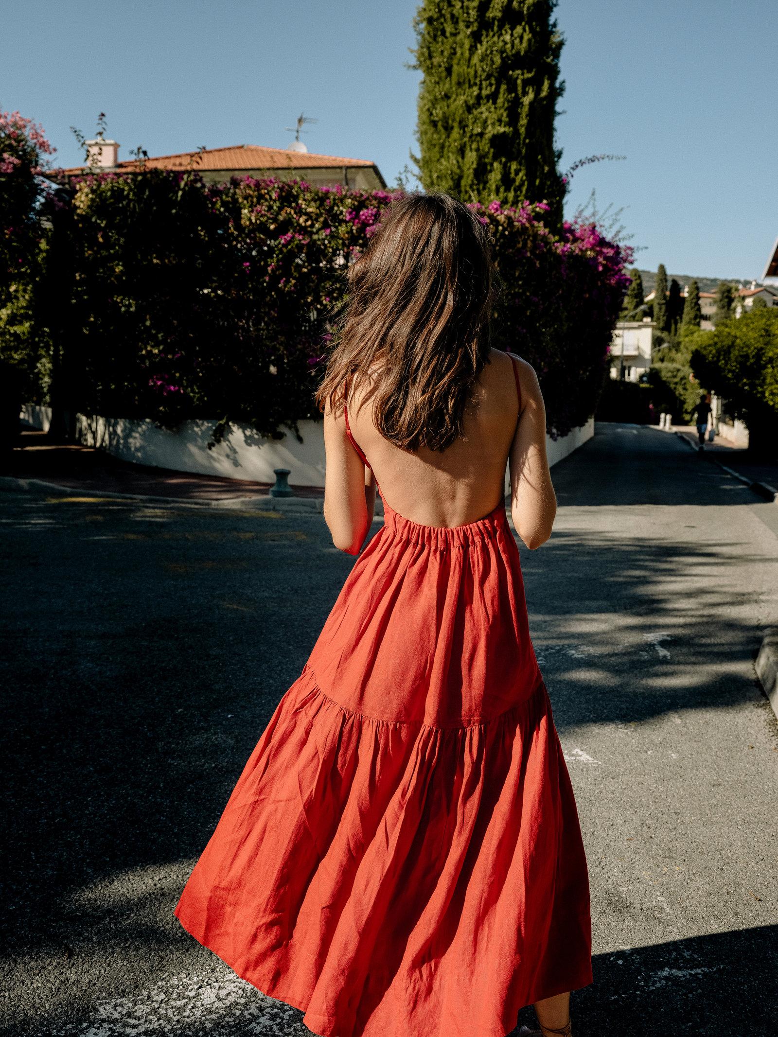 strapless open back dress Girls Lolo Sweater Dress
