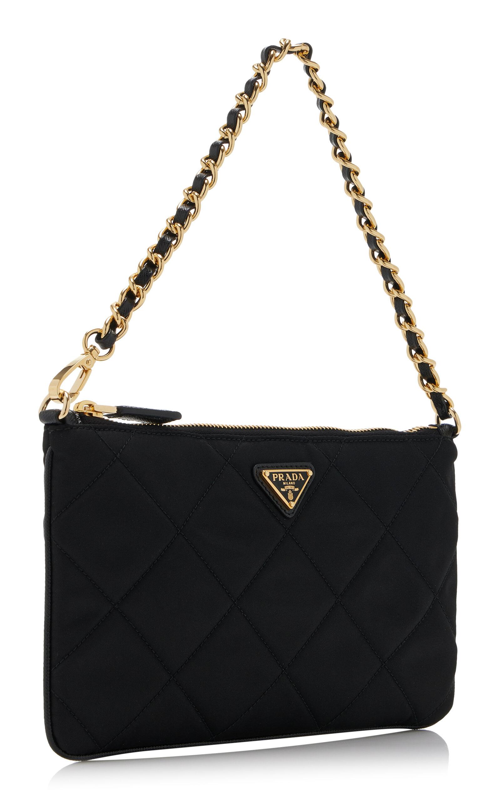 Prada Re-nylon Pouch in Black | Lyst