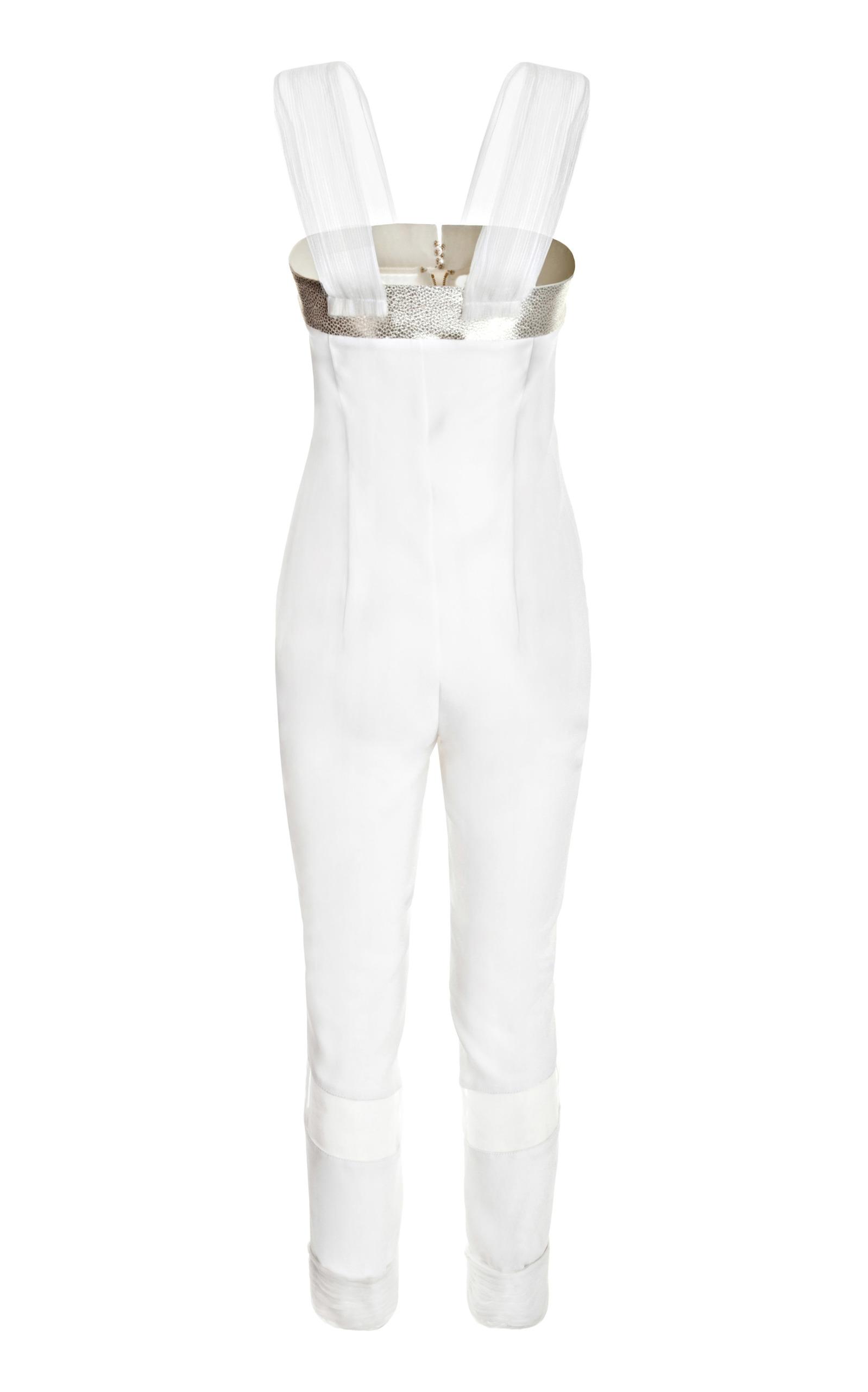 white racing jumpsuit