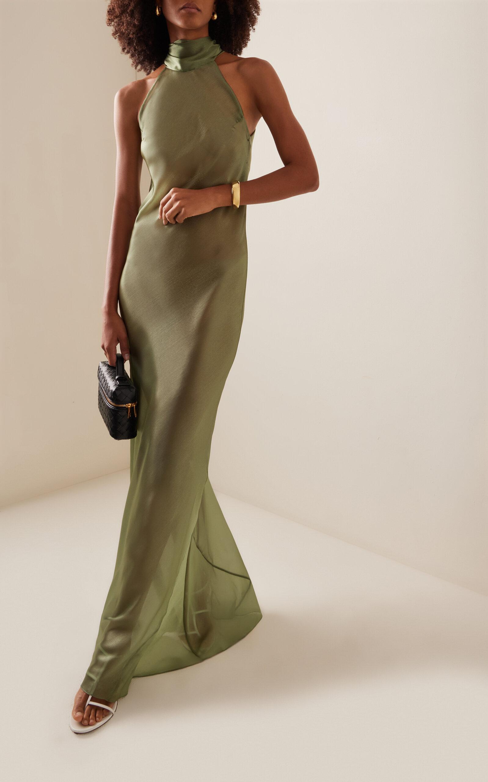 green painted dresser ideas Michelle Dress Emerald Green main image 1