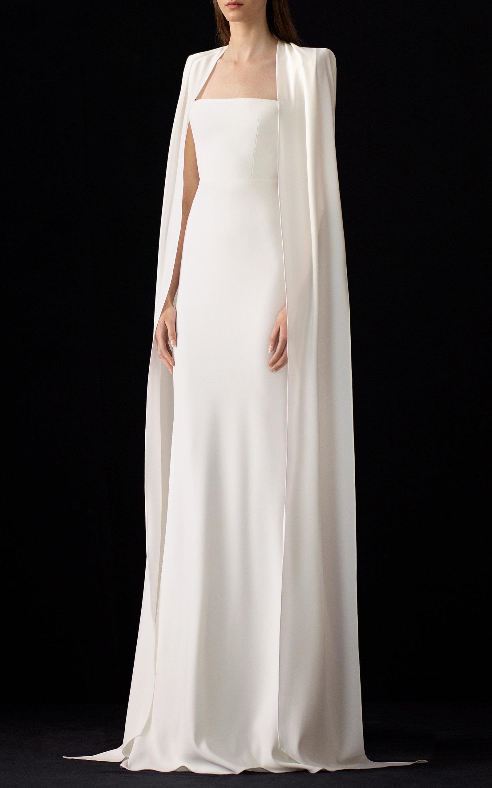 Alex Perry Vance Cape-effect Structured ...