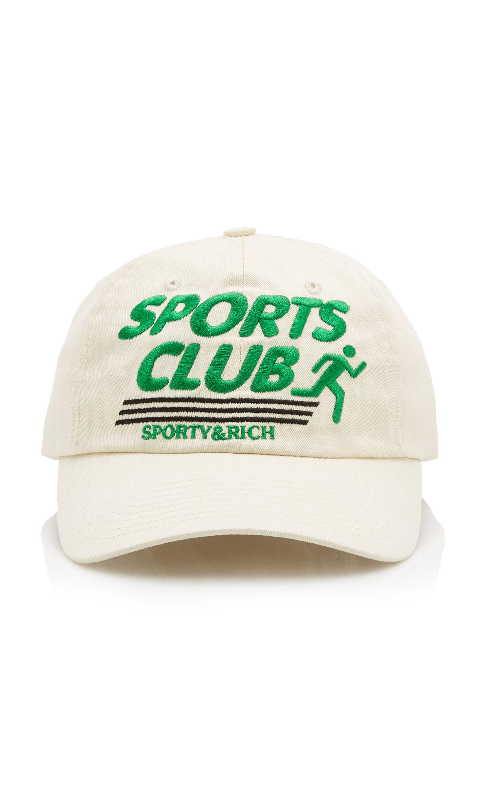 Sporty & Rich Sports Club Cotton Baseball Cap | Lyst