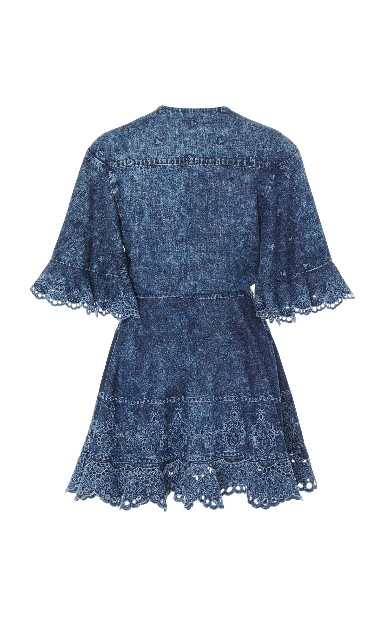 jonathan simkhai denim dress