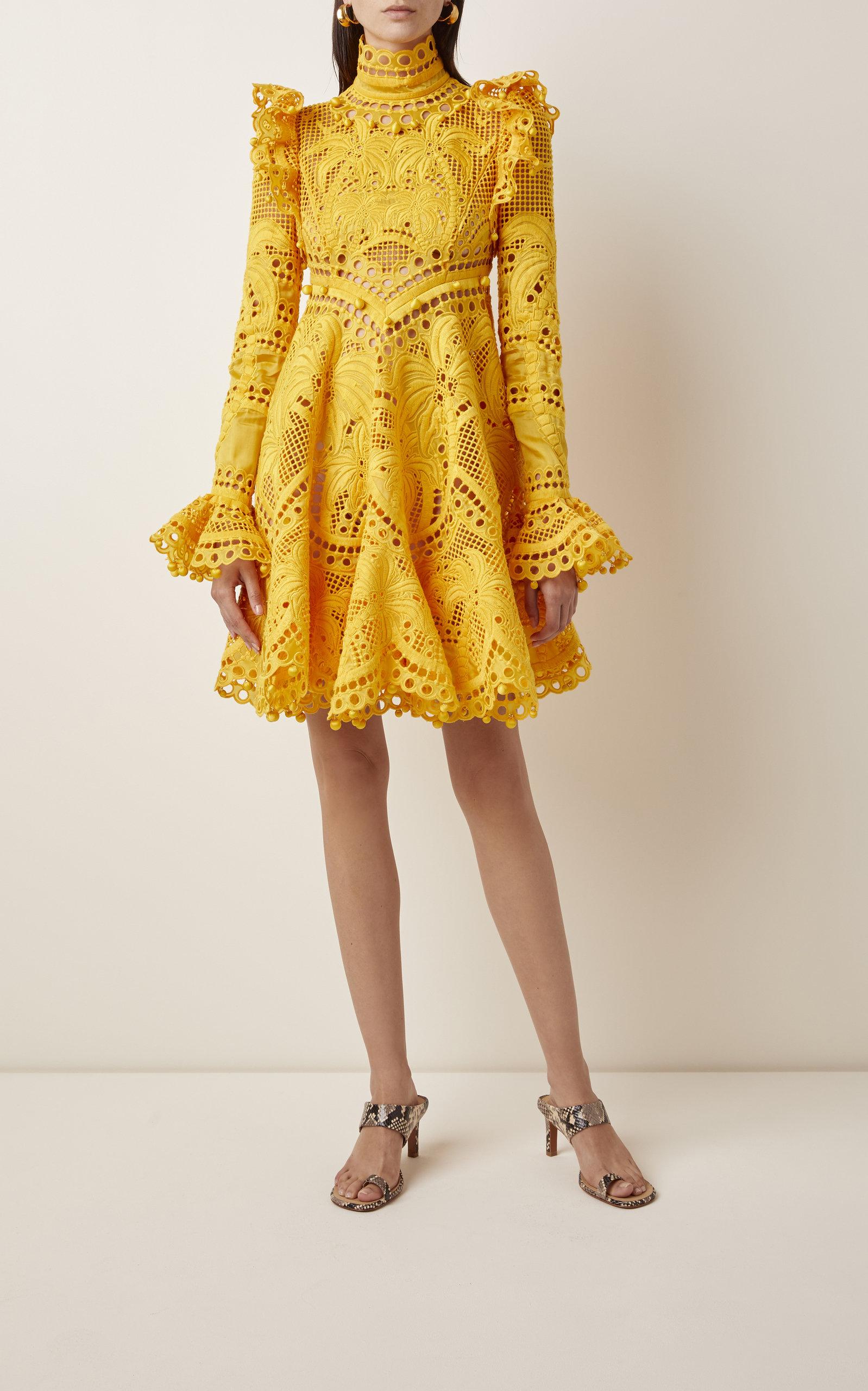 zimmermann yellow dress