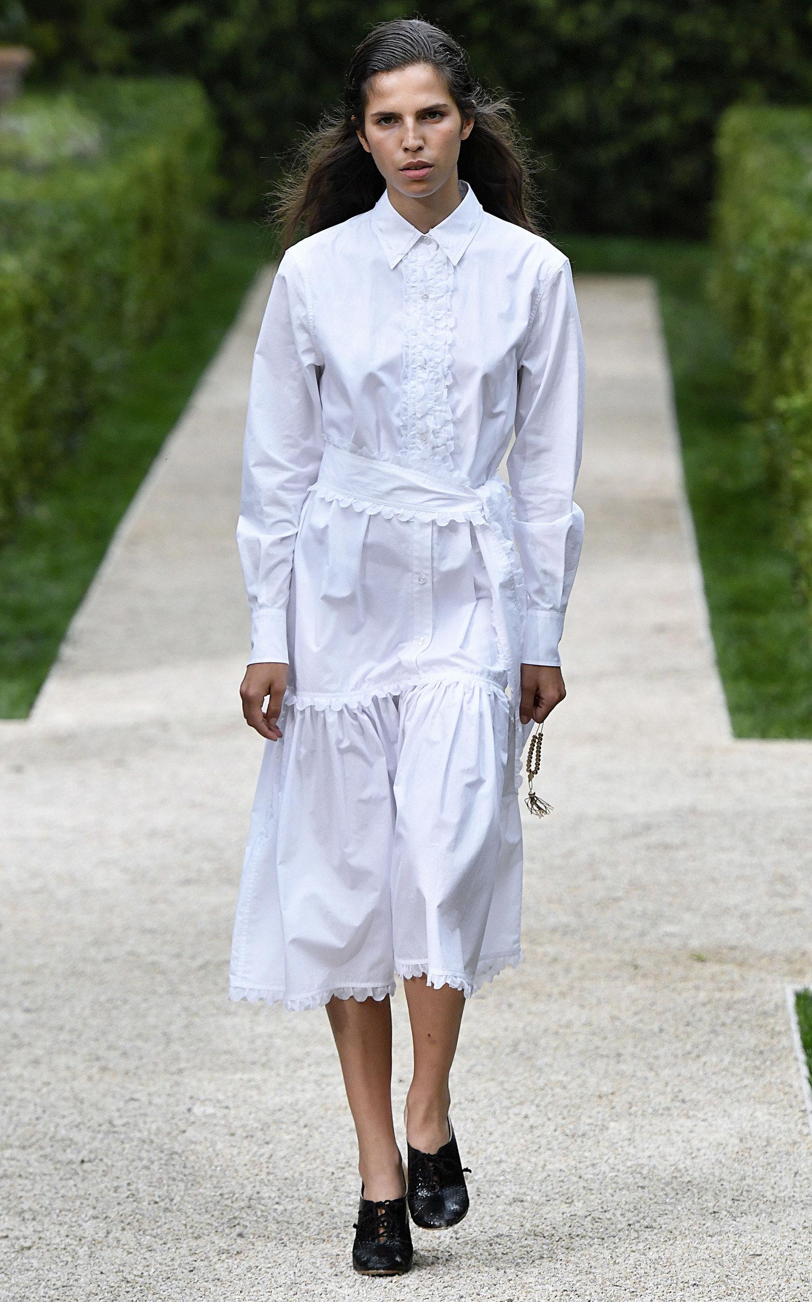 tory burch scalloped