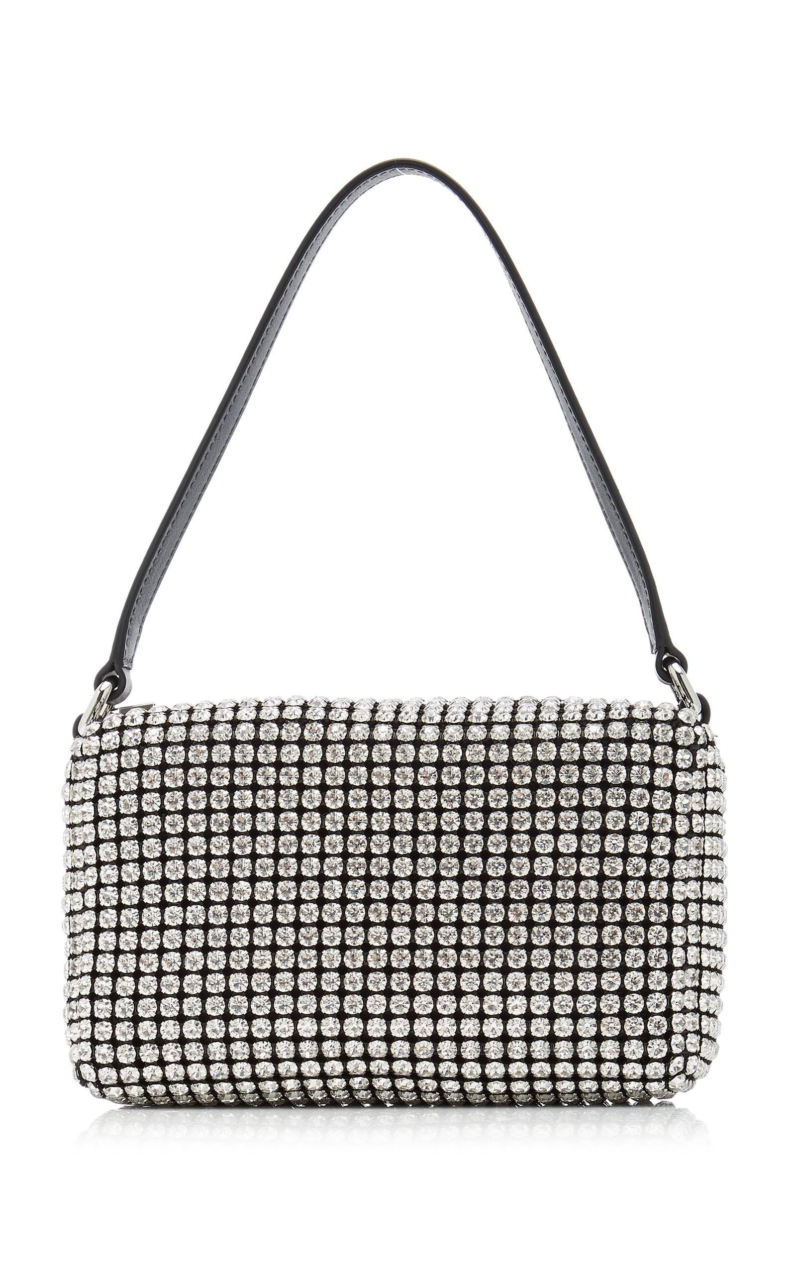 Alexander Wang Medium Heiress Rhinestone Mesh Pouch | Saks
