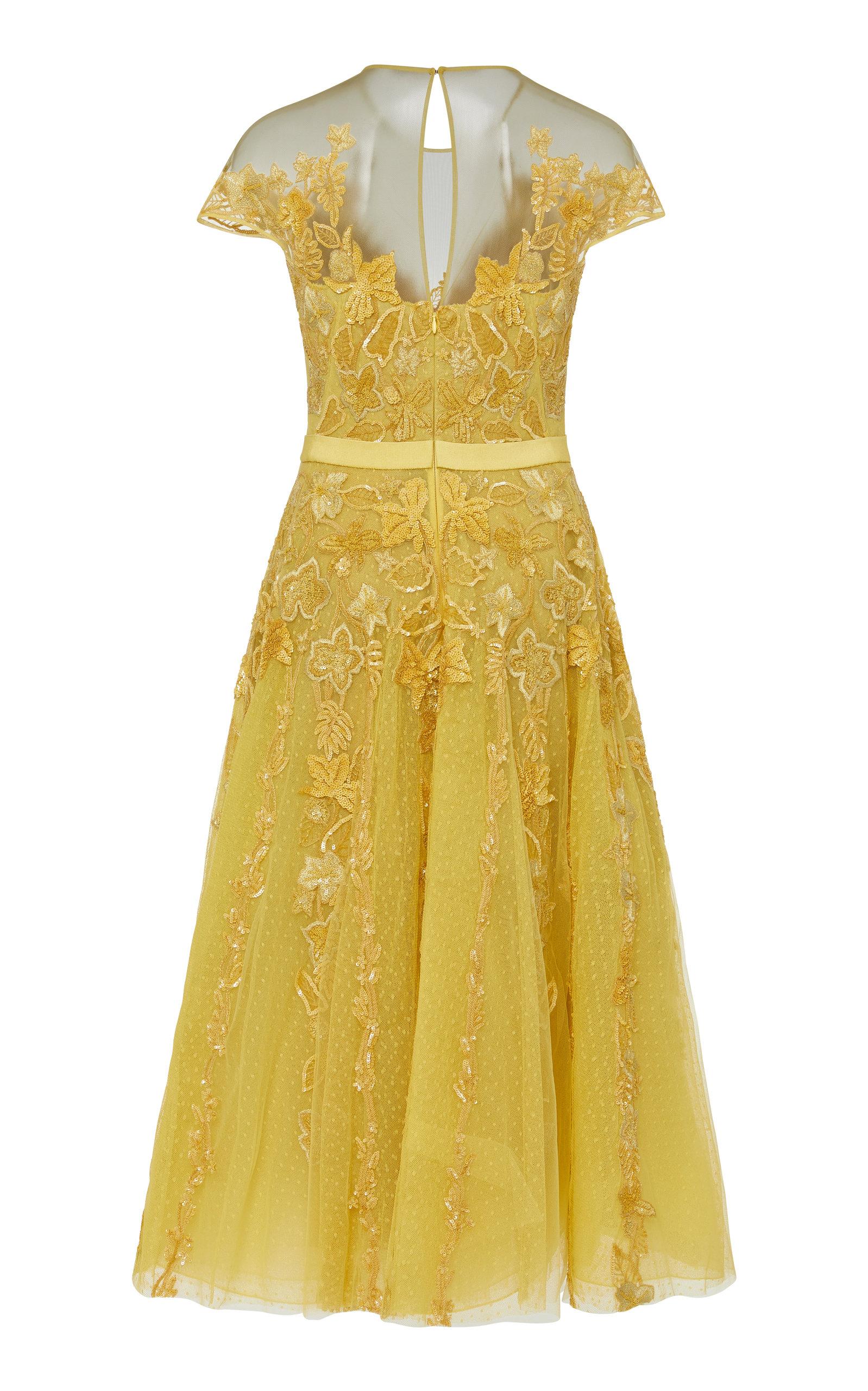 zuhair murad yellow dress