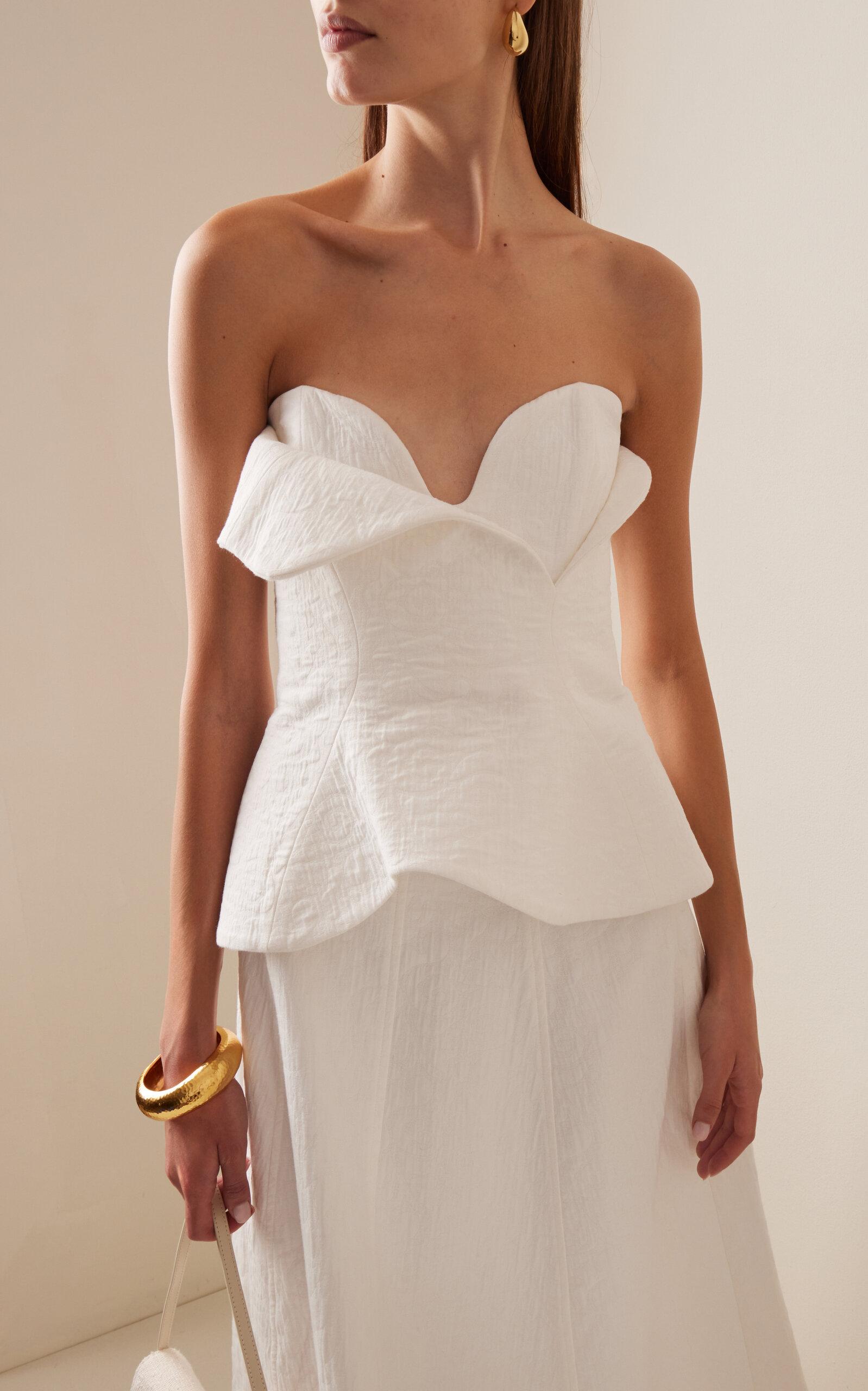 mara hoffman embroidered bustier dress SALE 80% OFF - Mara Hoffman
