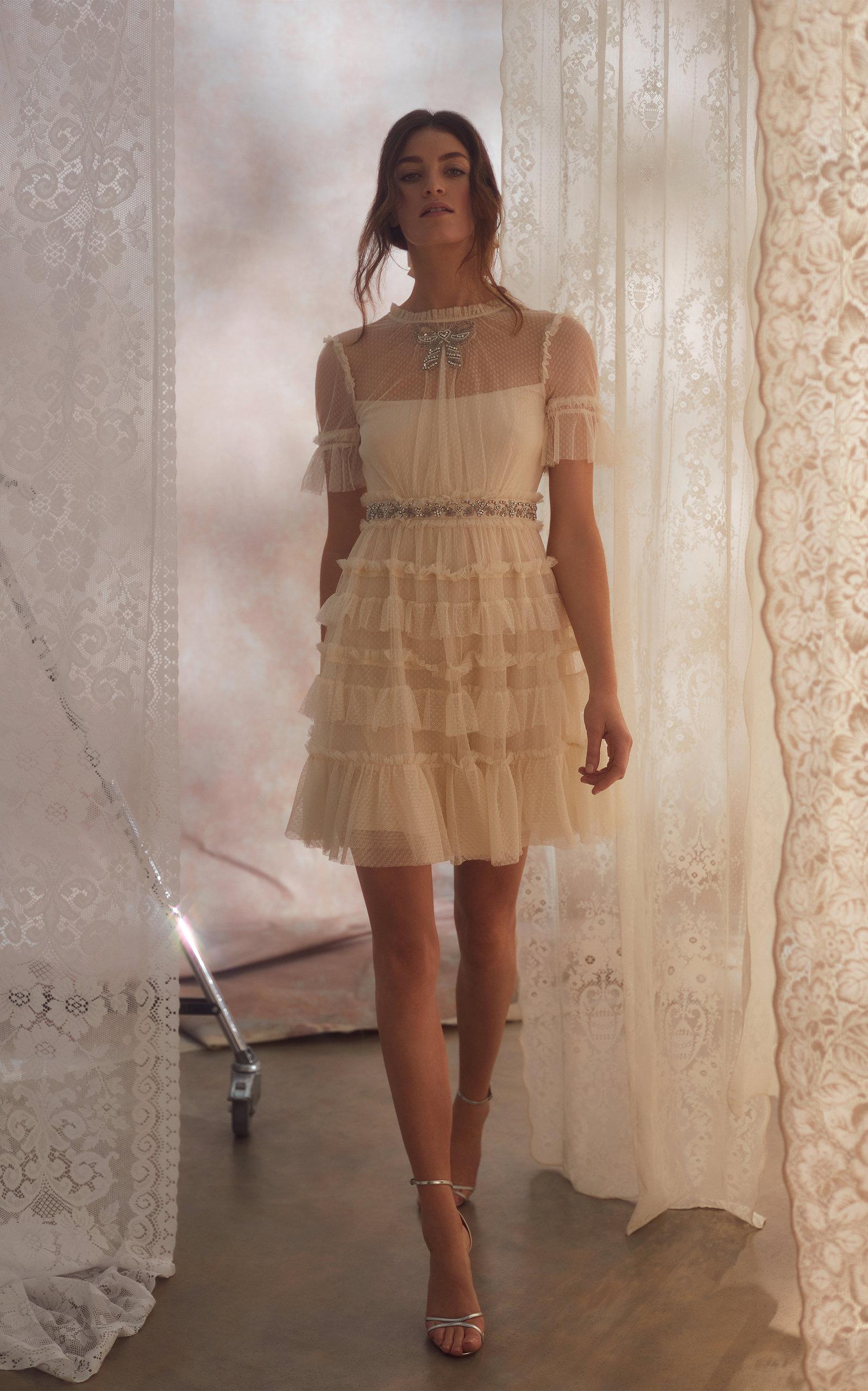 Needle and thread clearance embellished bow dress