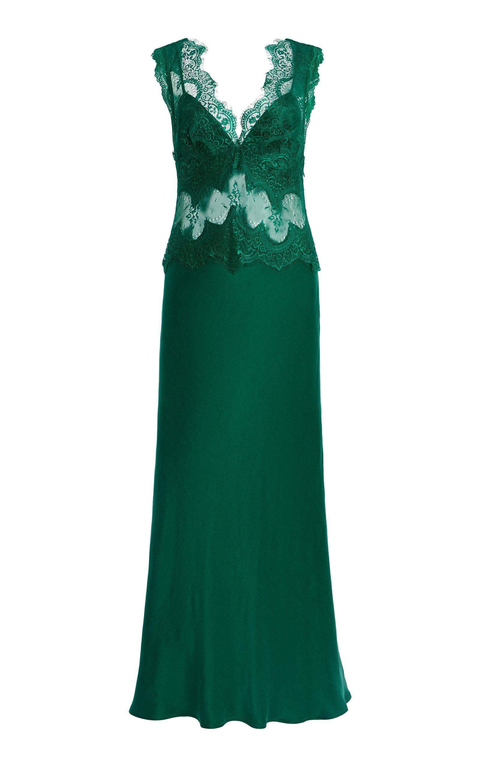 slim fit dress slacks VISIONS LACE DEEP V MAXI DRESS | SAGE | THIRD FORM | Women's Australian  Fashion — THIRD FORM main image 1