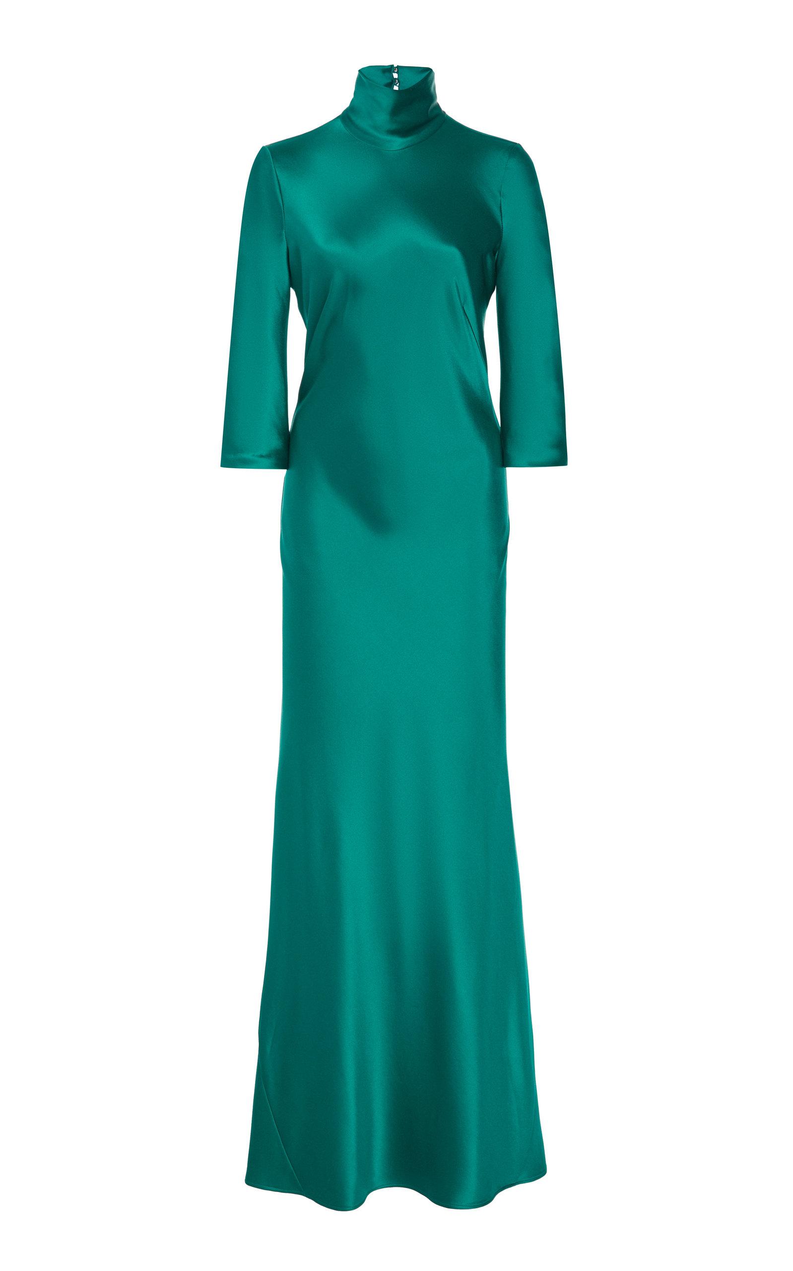 turtleneck gown